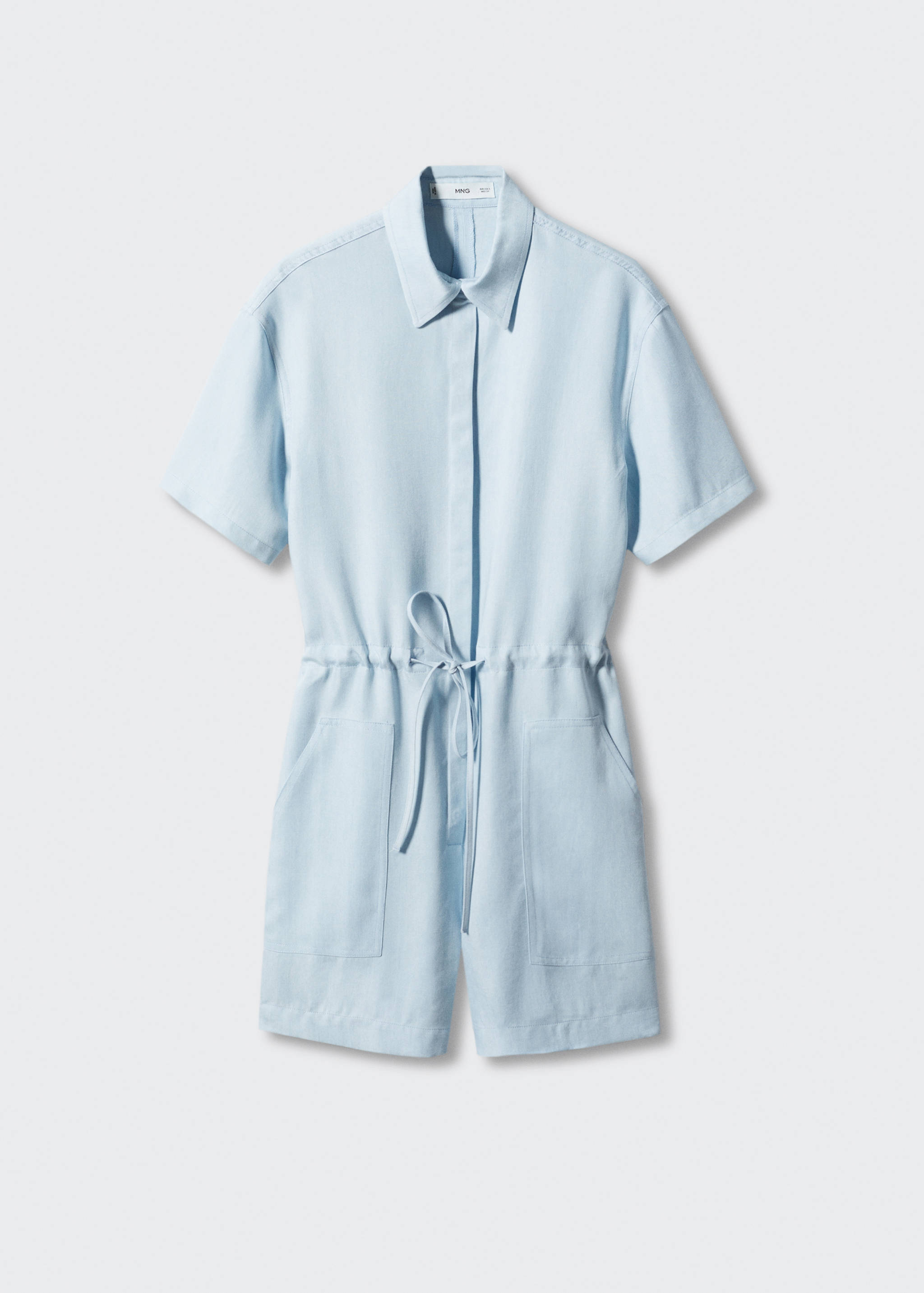 Macacão camiseiro de liocel - Artigo sem modelo