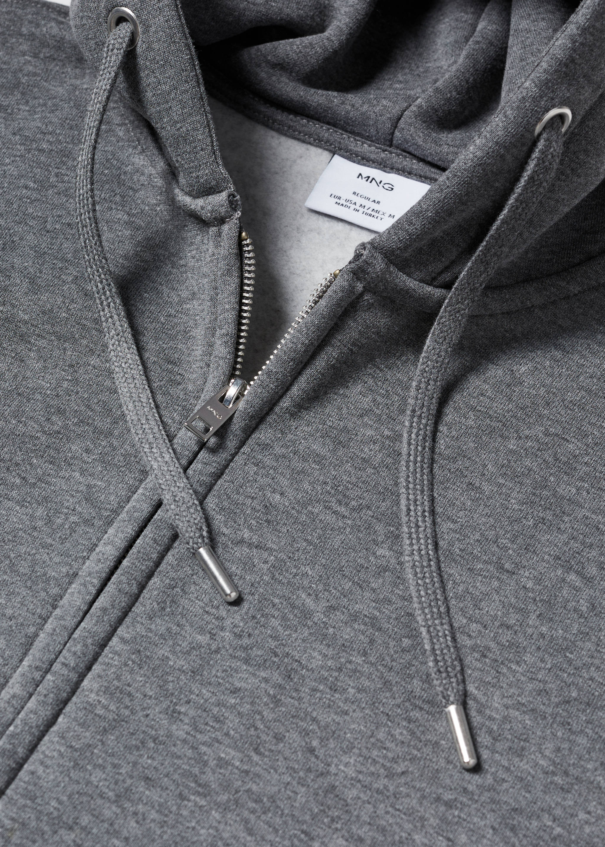 Sweat-shirt coton zip - Détail de l'article 8