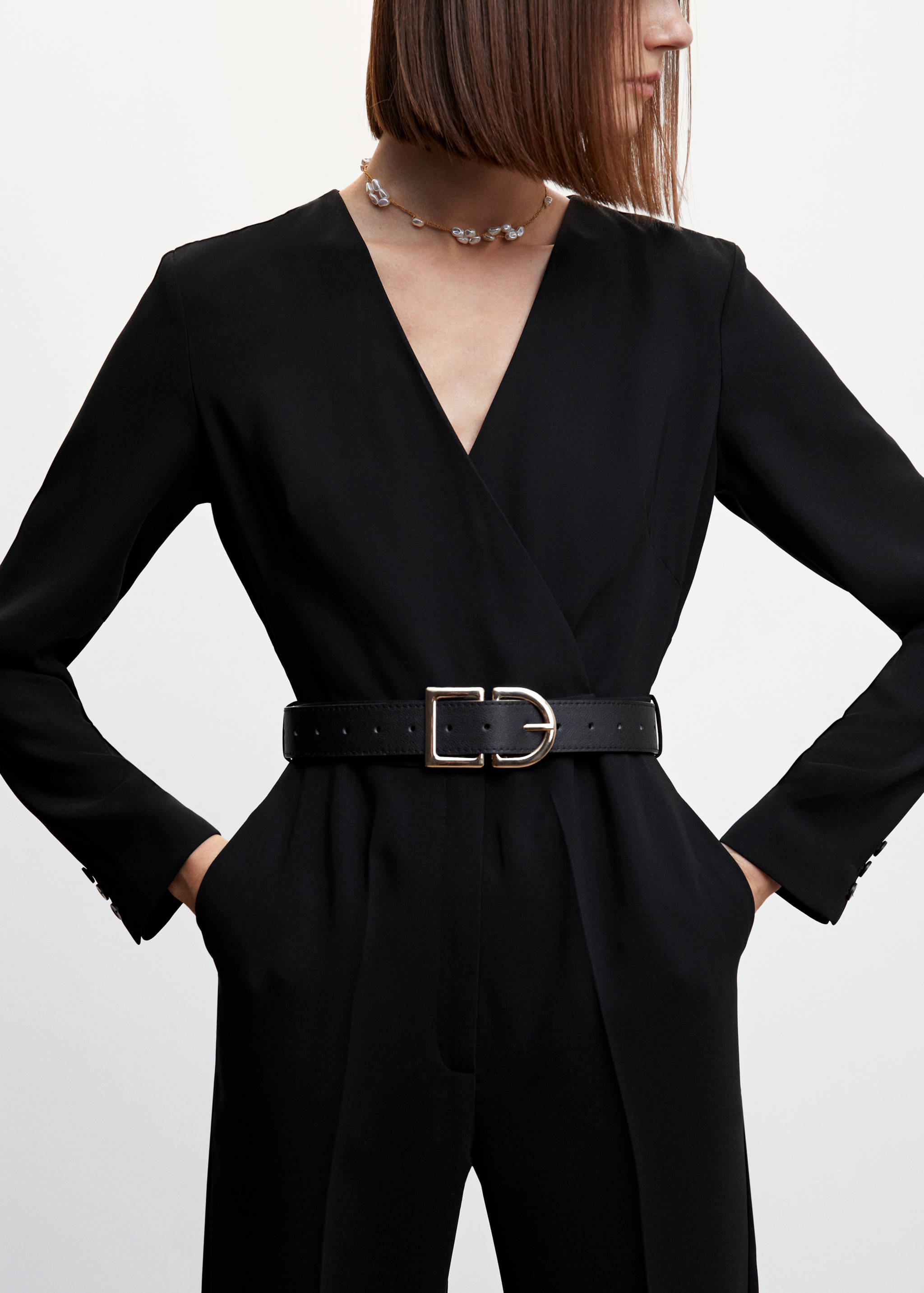 Combinaison avec ceinture - Plan moyen