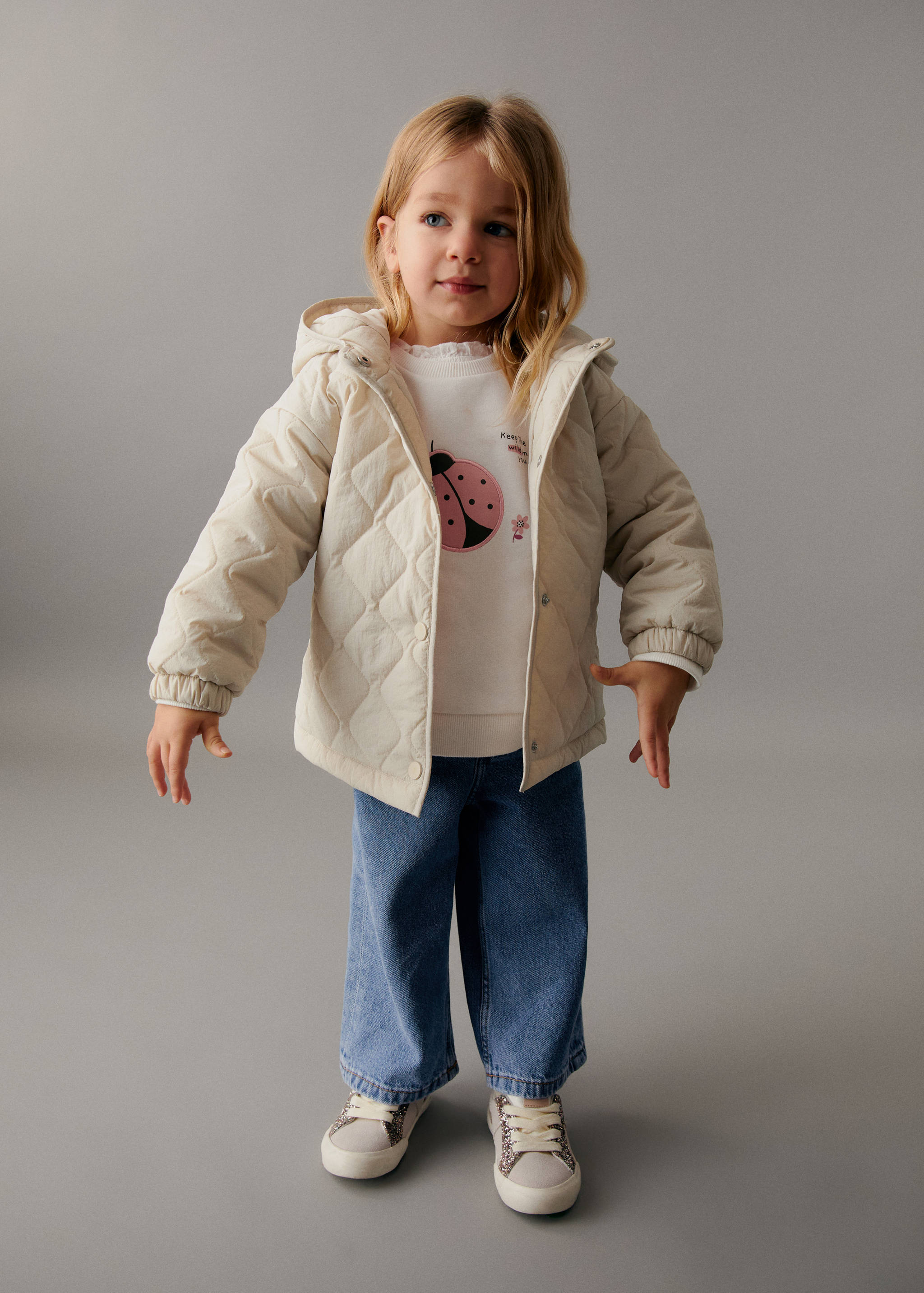 刺绣图案卫衣 - null