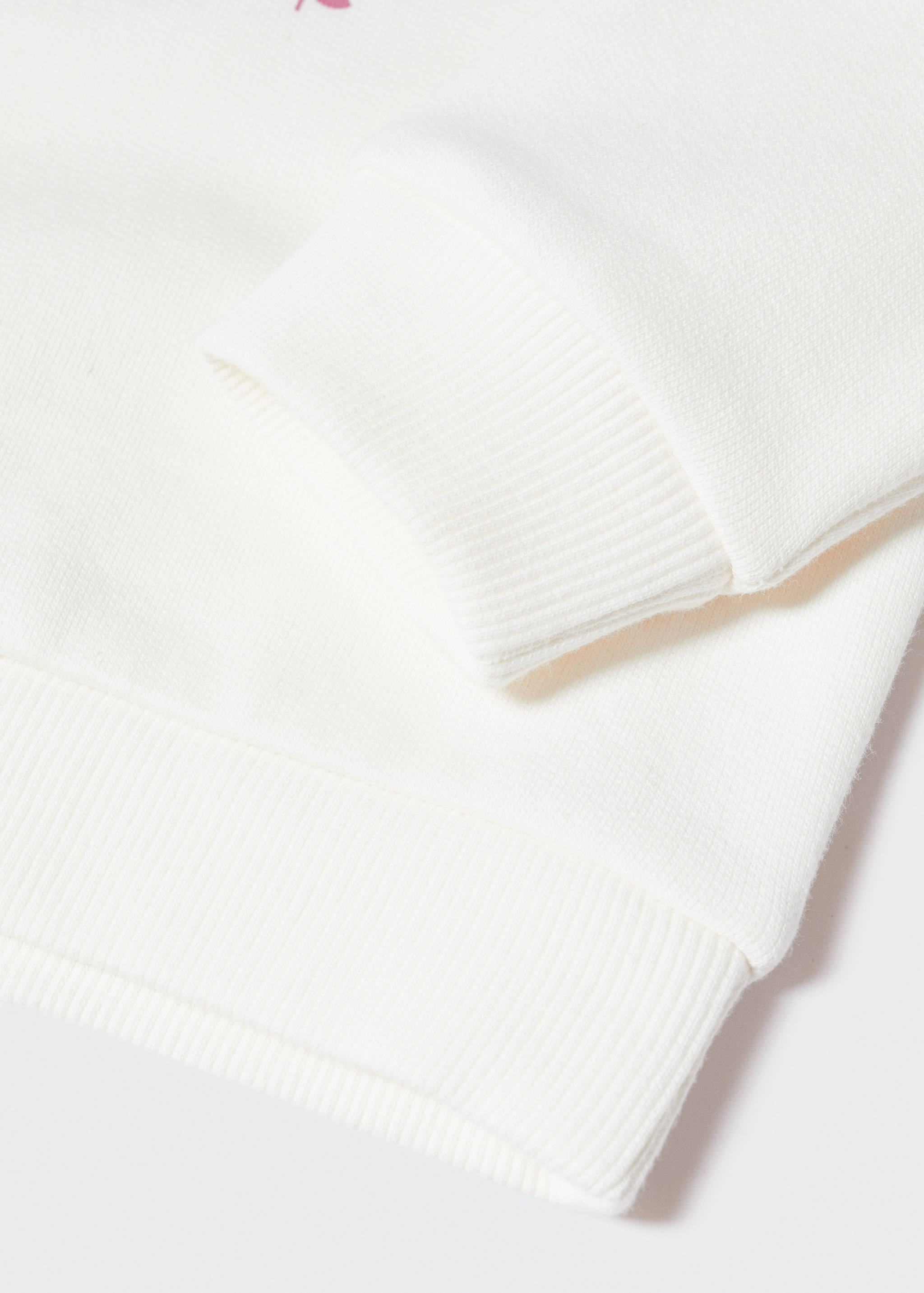 刺绣图案卫衣 - null