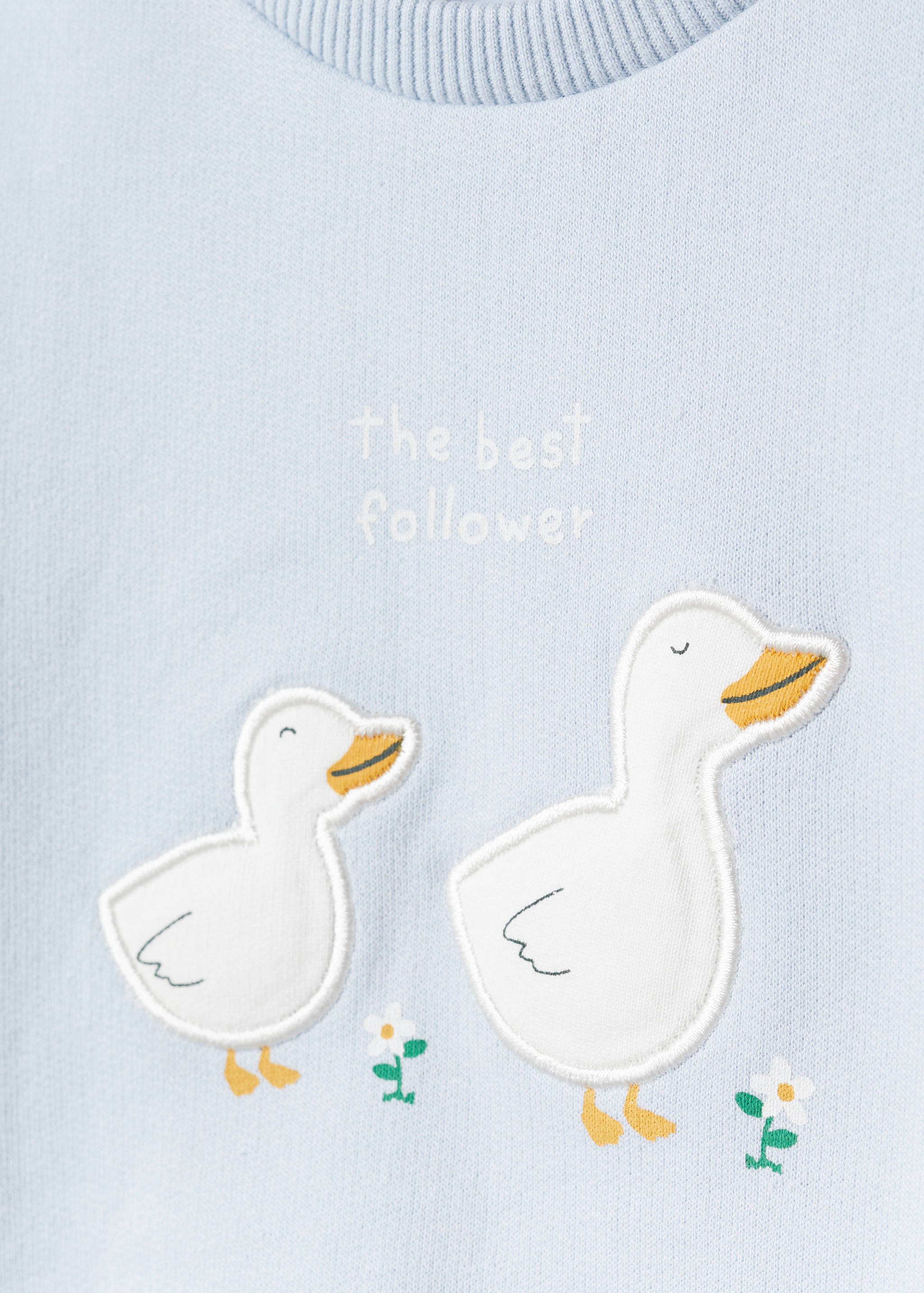 刺绣图案卫衣 - null