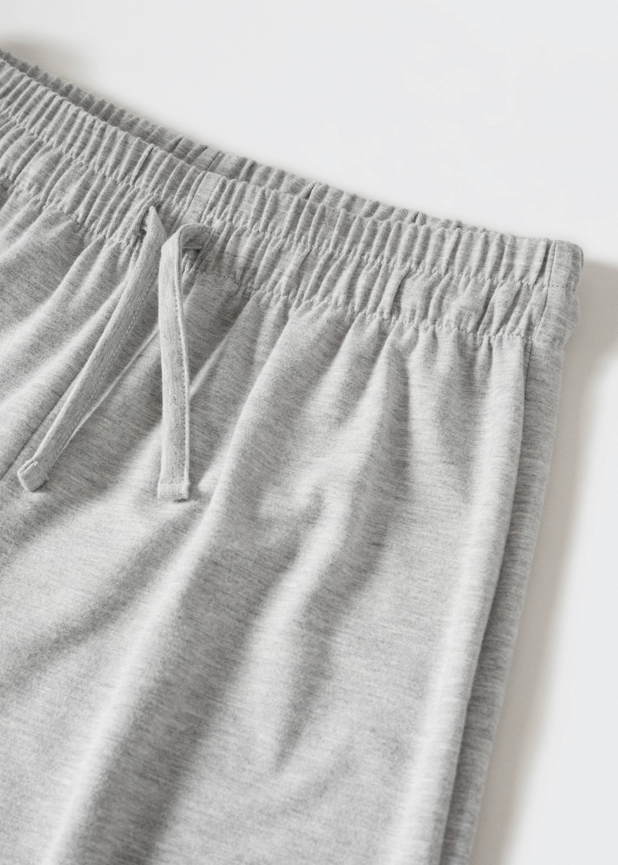 Cotton-linen knitted trousers  - Details of the article 8