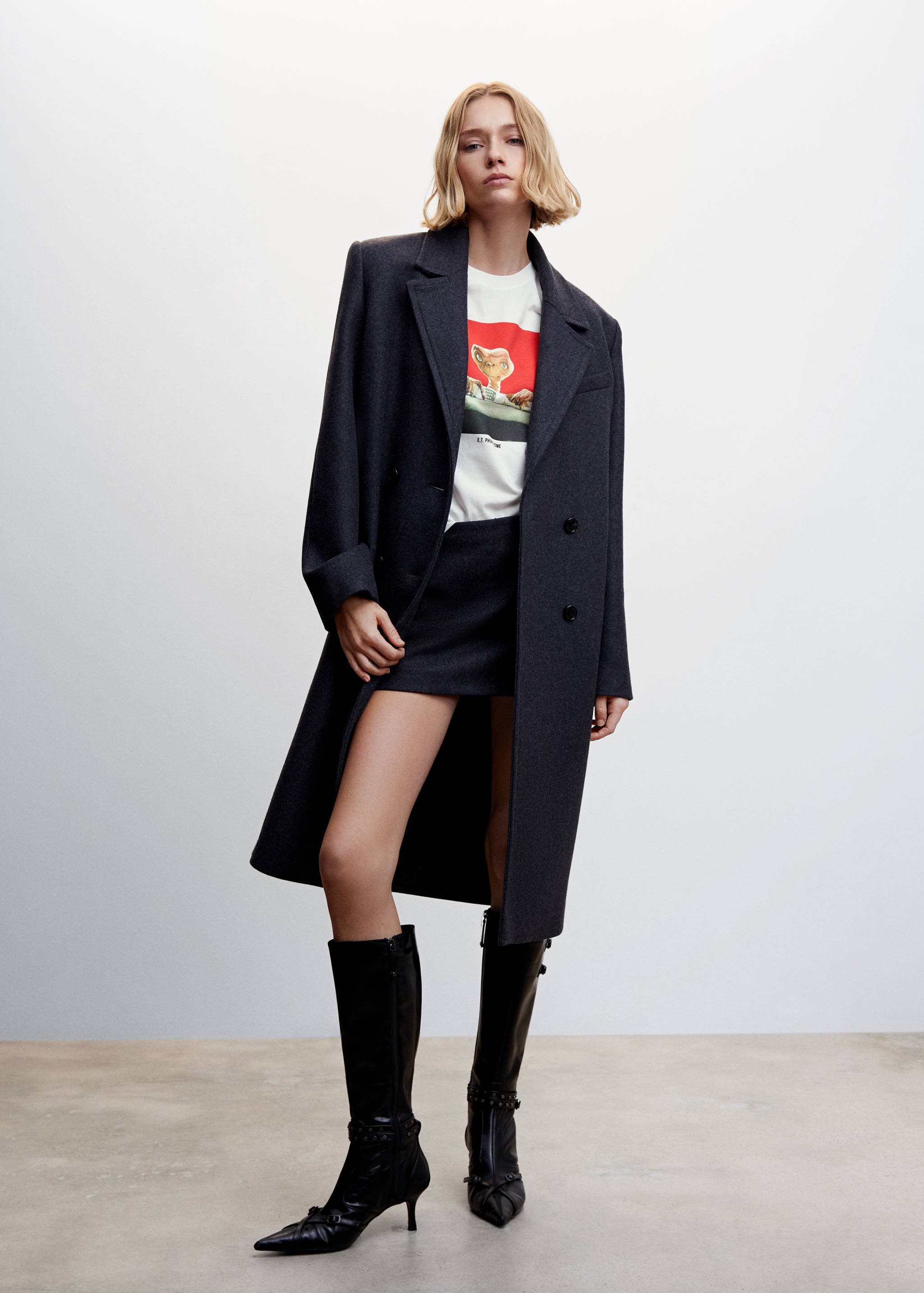 T-shirt manches courtes E.T. - Plan général