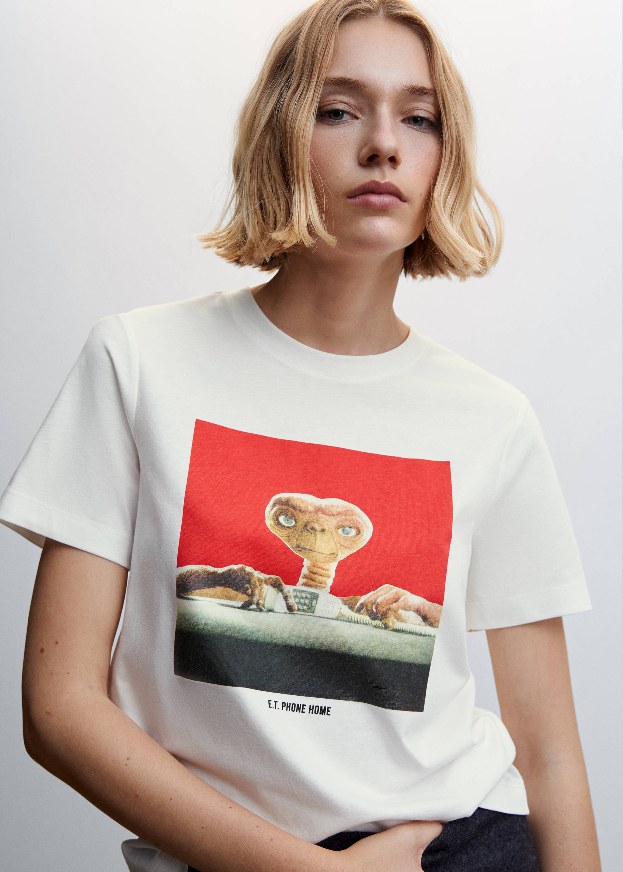 T-shirt manches courtes E.T. - Détail de l'article 1