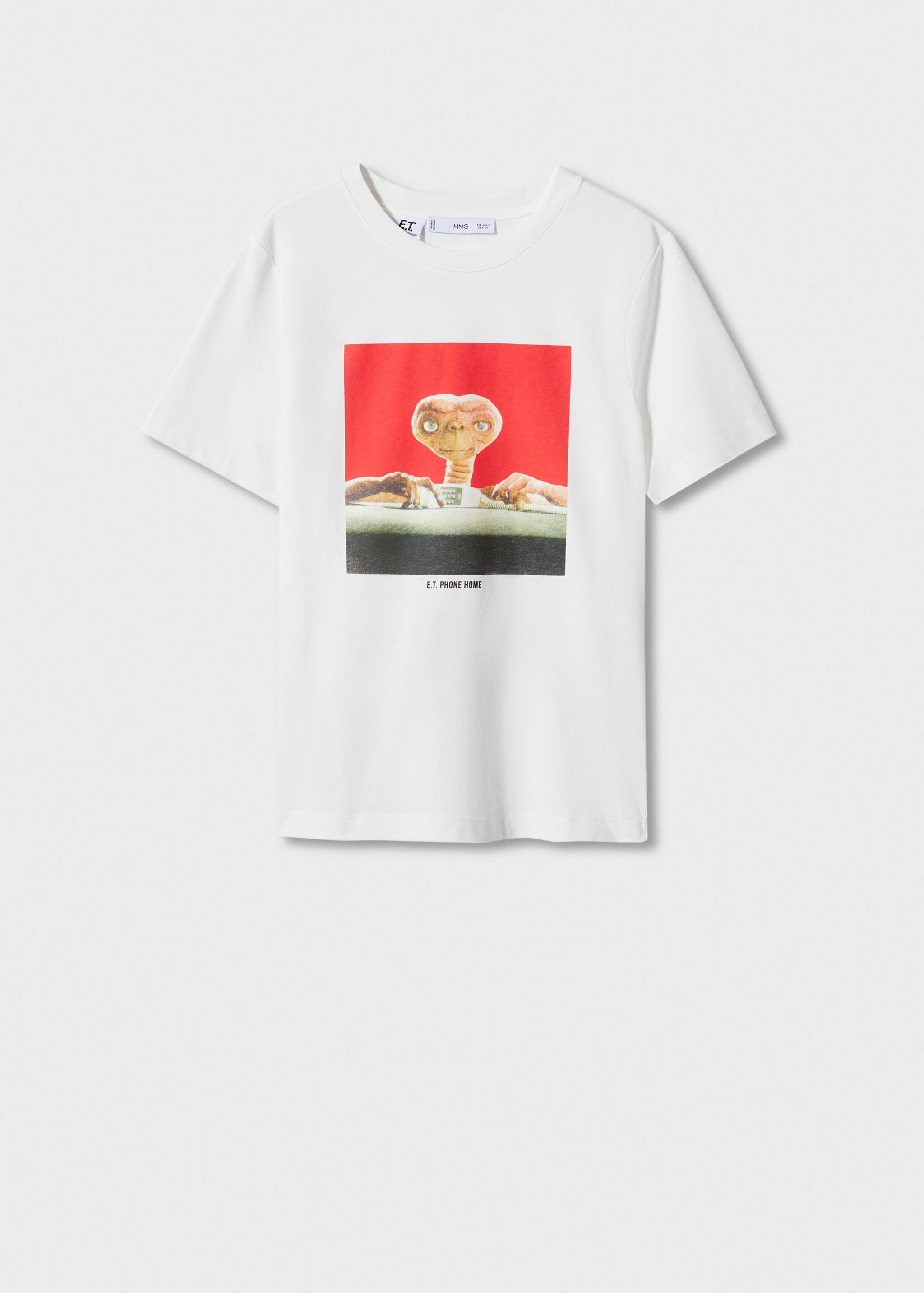 T-shirt manches courtes E.T. - Article sans modèle