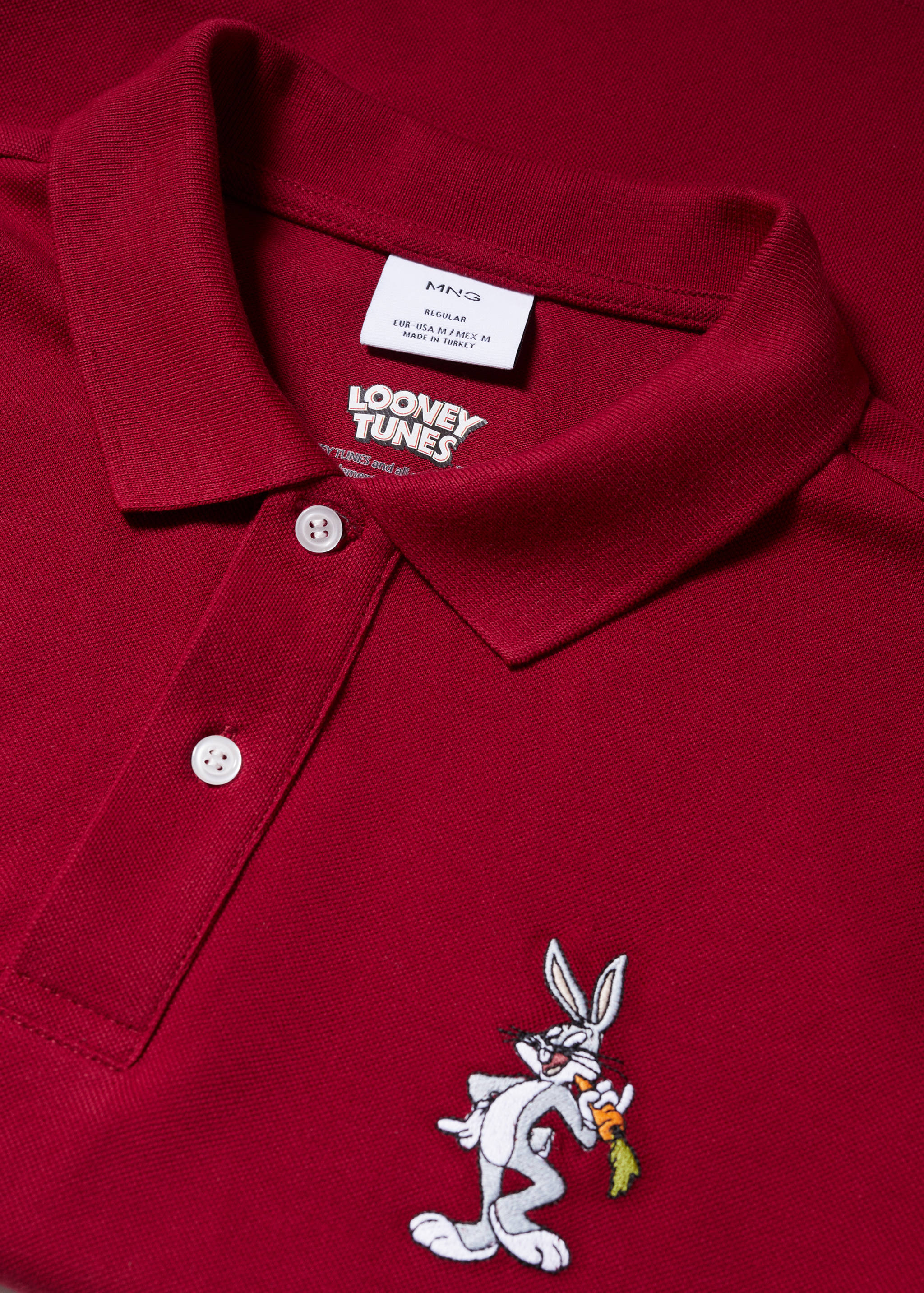 Хлопковое поло с вышивкой - Деталь изделия 8