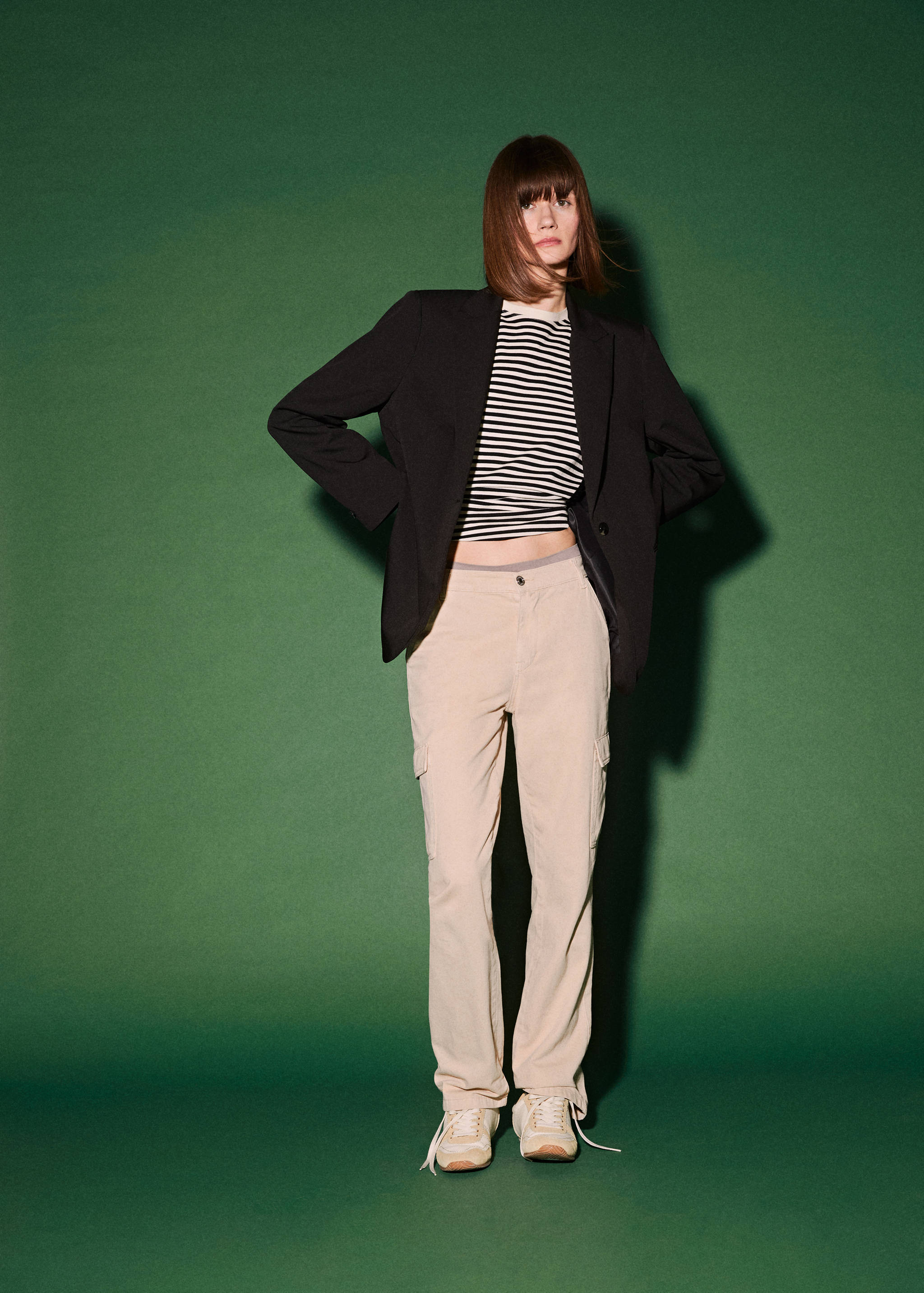 Striped cotton T-shirt - Details of the article 6