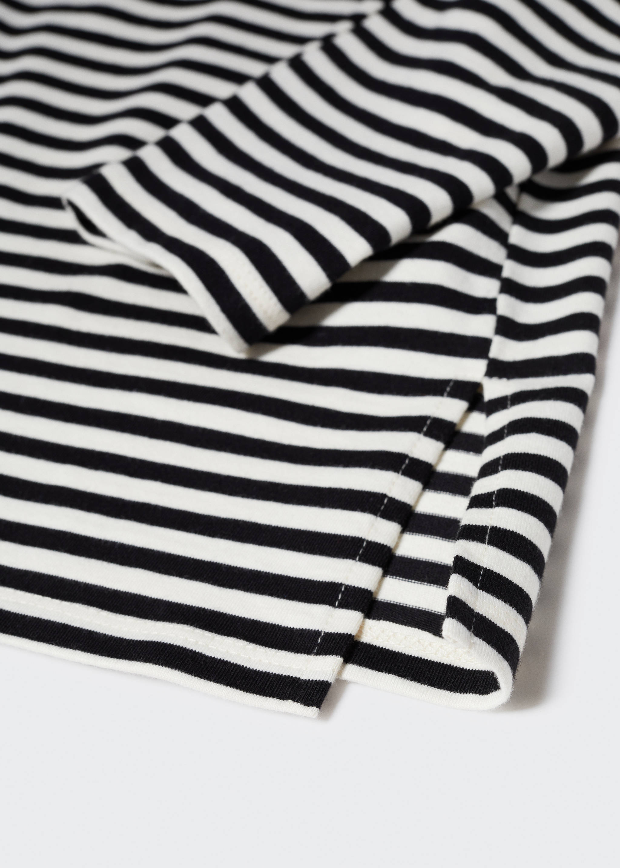 Striped cotton T-shirt - Details of the article 8