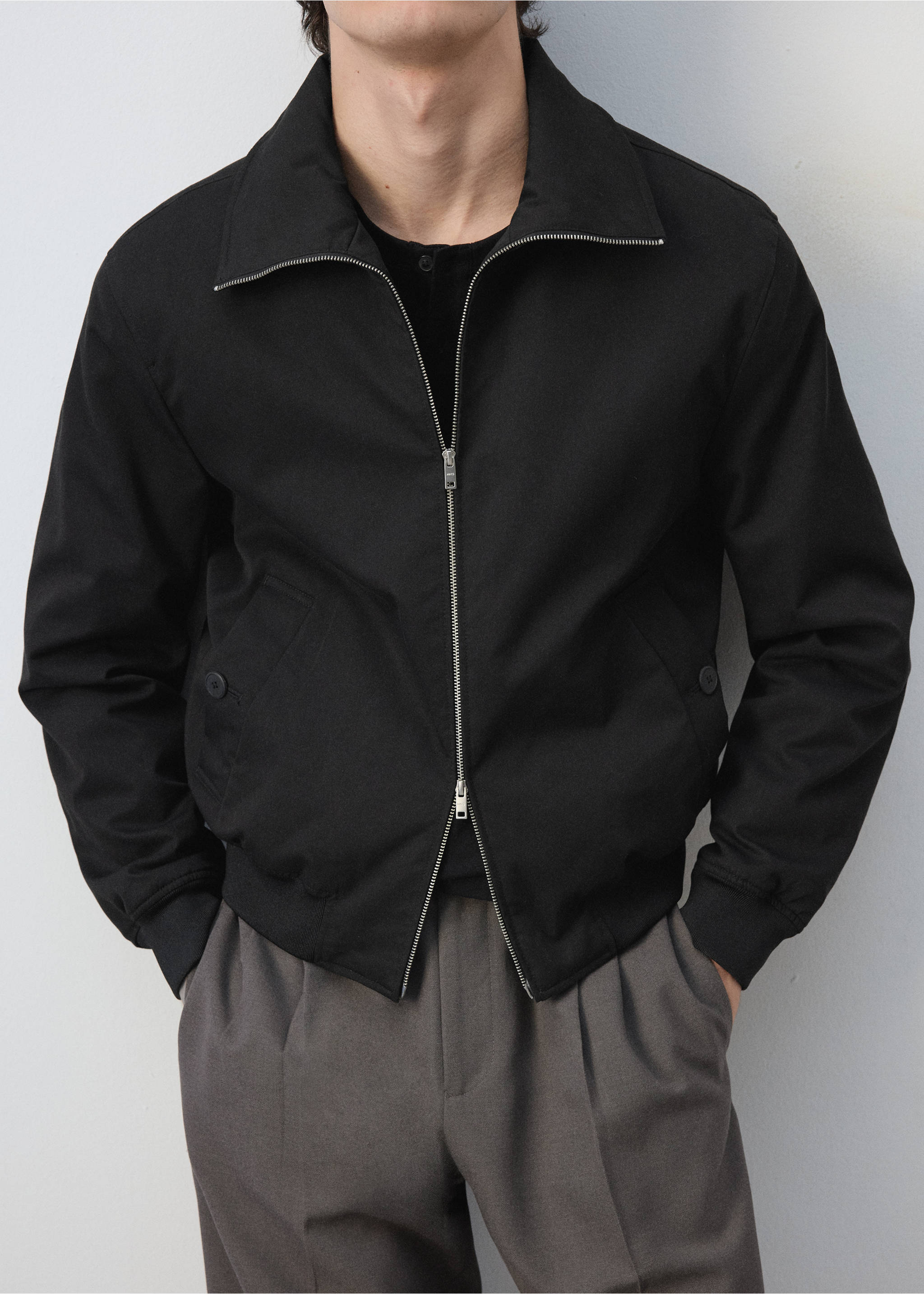 Steppjacke mit Stehkragen - Detail des Artikels 3, Schwarz. Ref: 47061330-00.