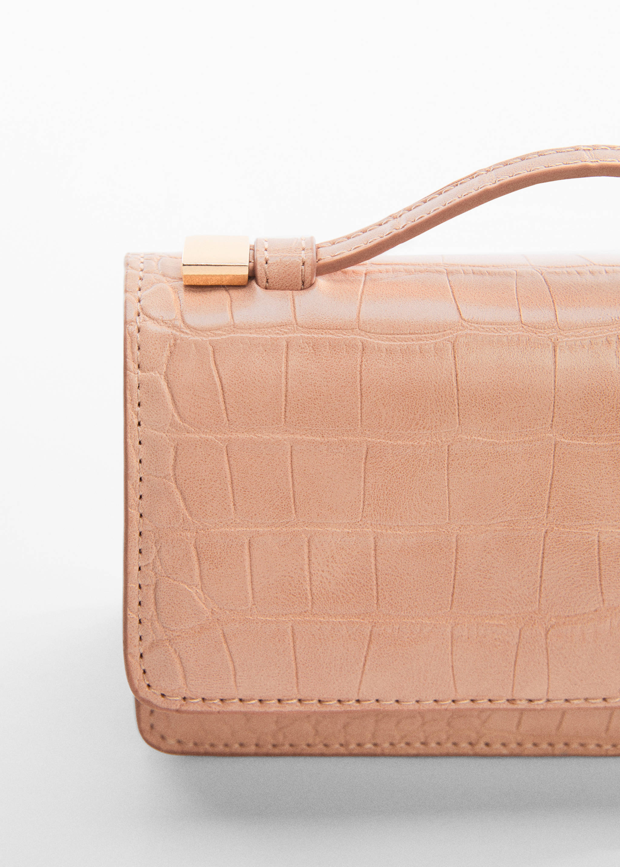 Croc-effect bag - Details of the article 1