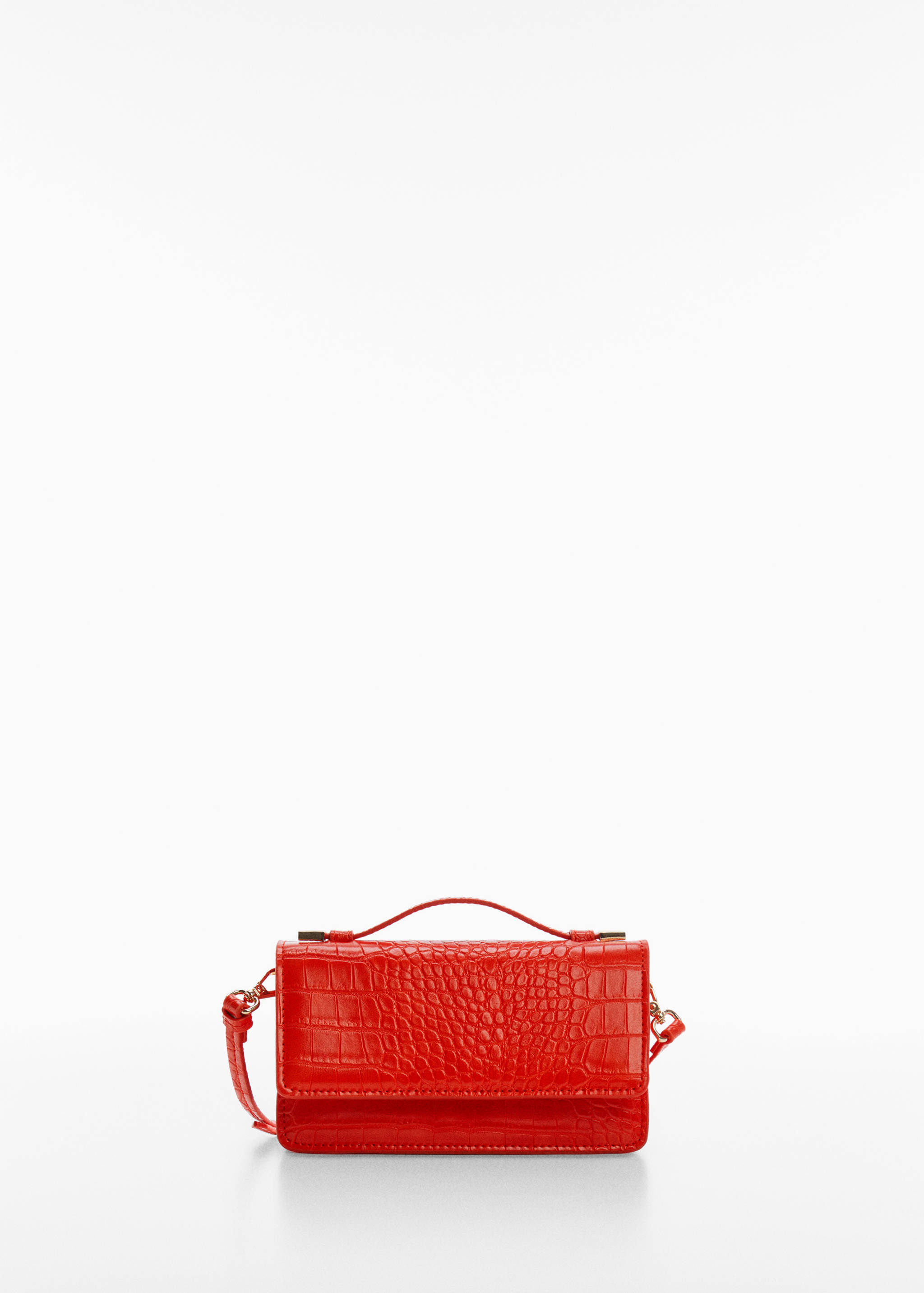 Croc-effect bag - Article without model