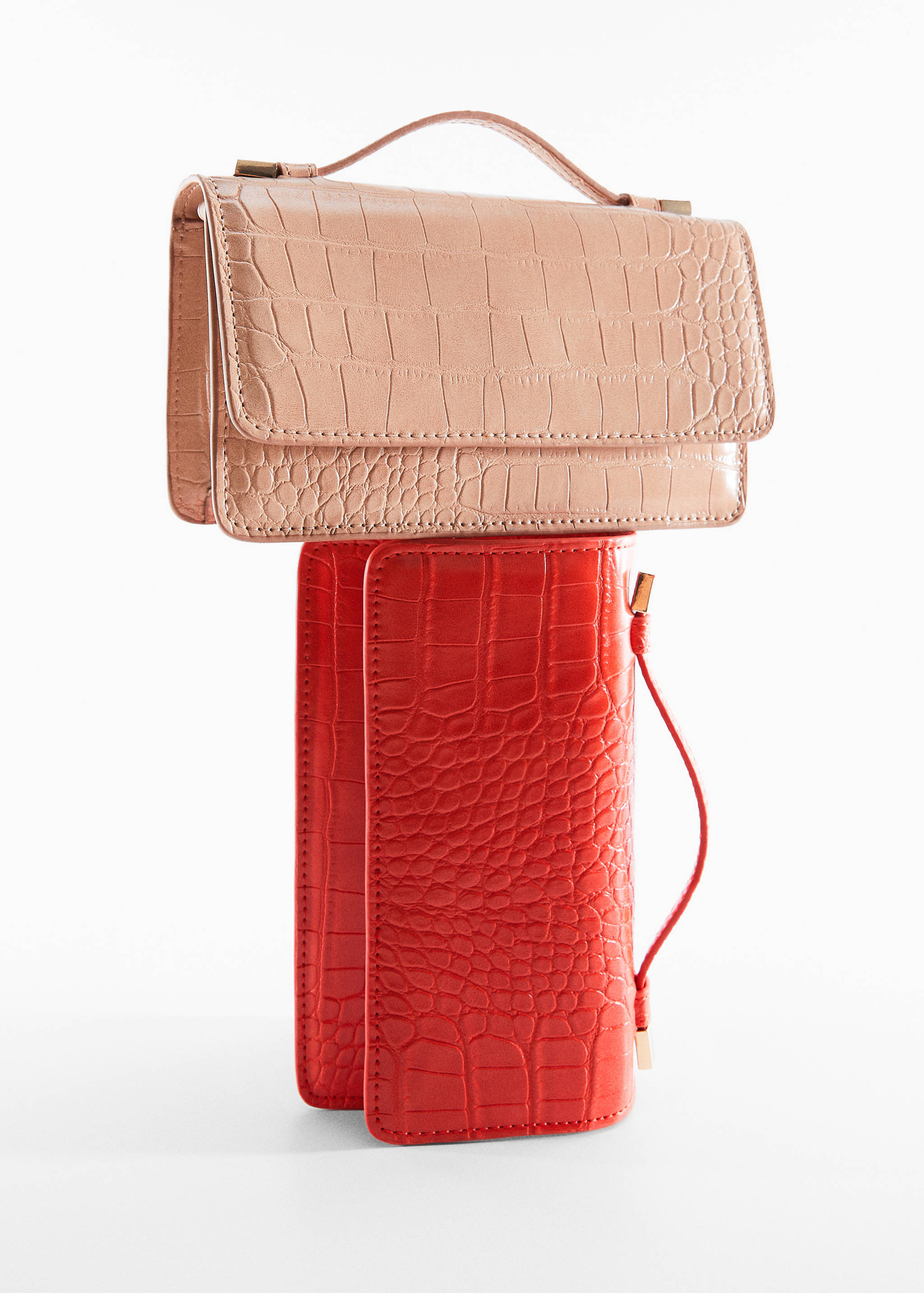 Croc-effect bag - Details of the article 5