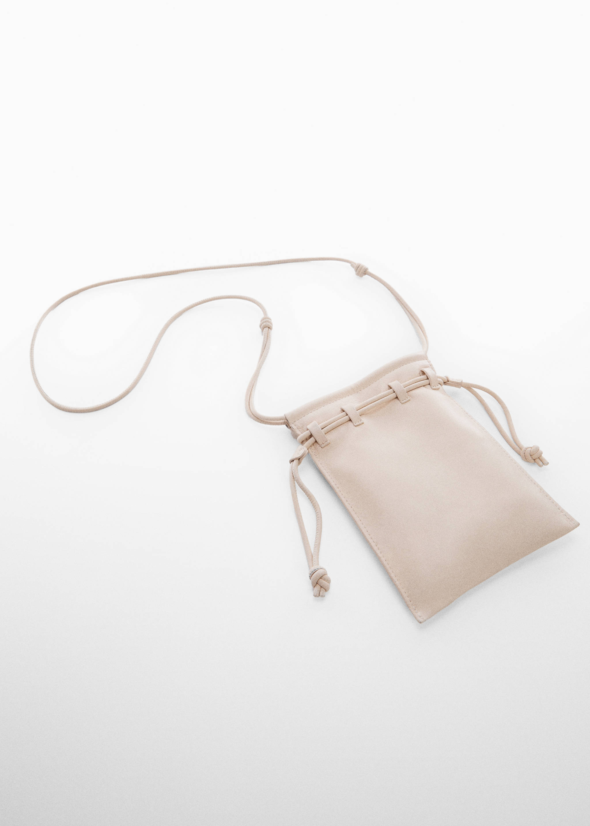 حقيبة الدلو الجلدية الصغيرة - تفاصيل المنتج 1