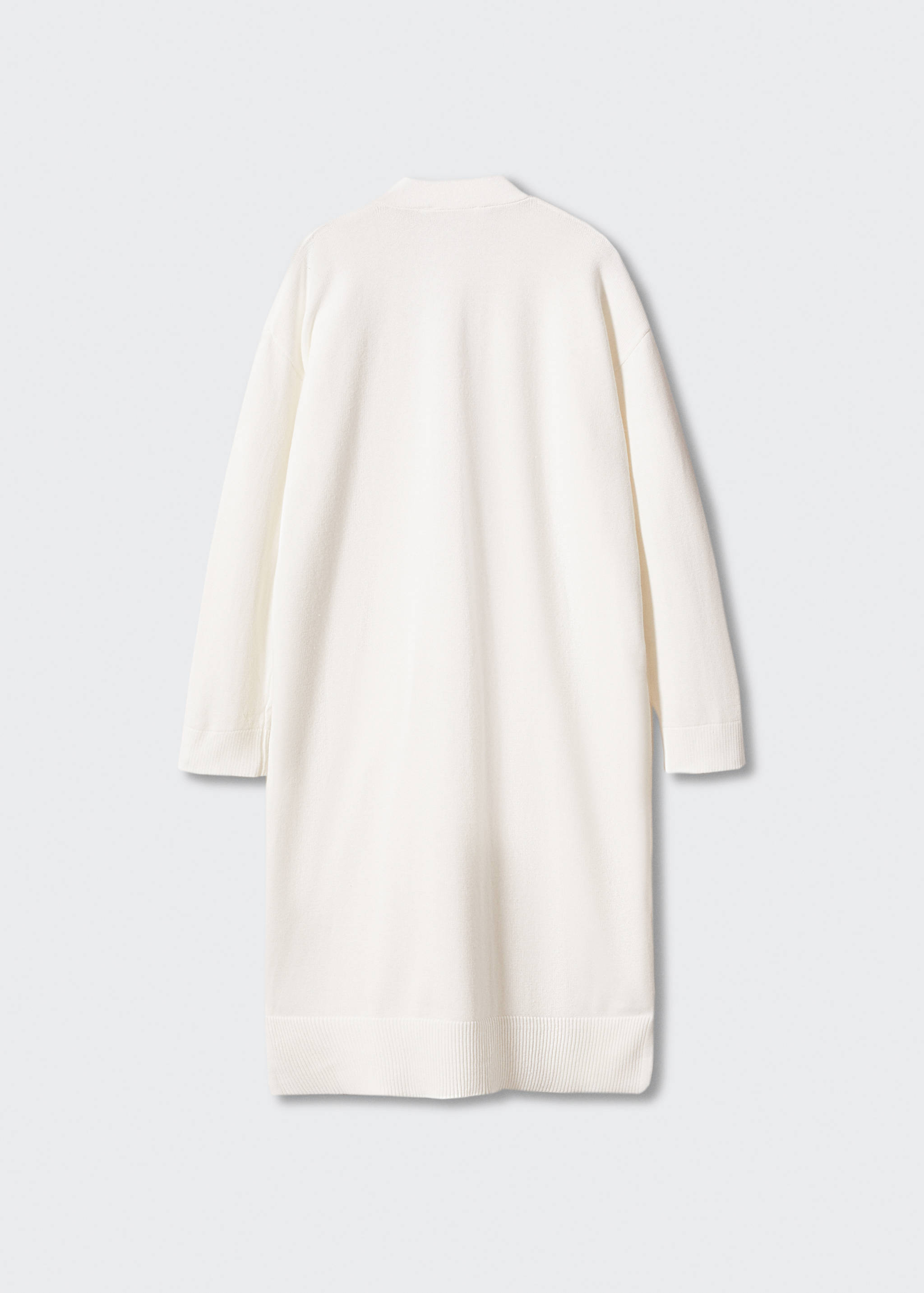 Cotton-blend cardigan - Reverse of the article