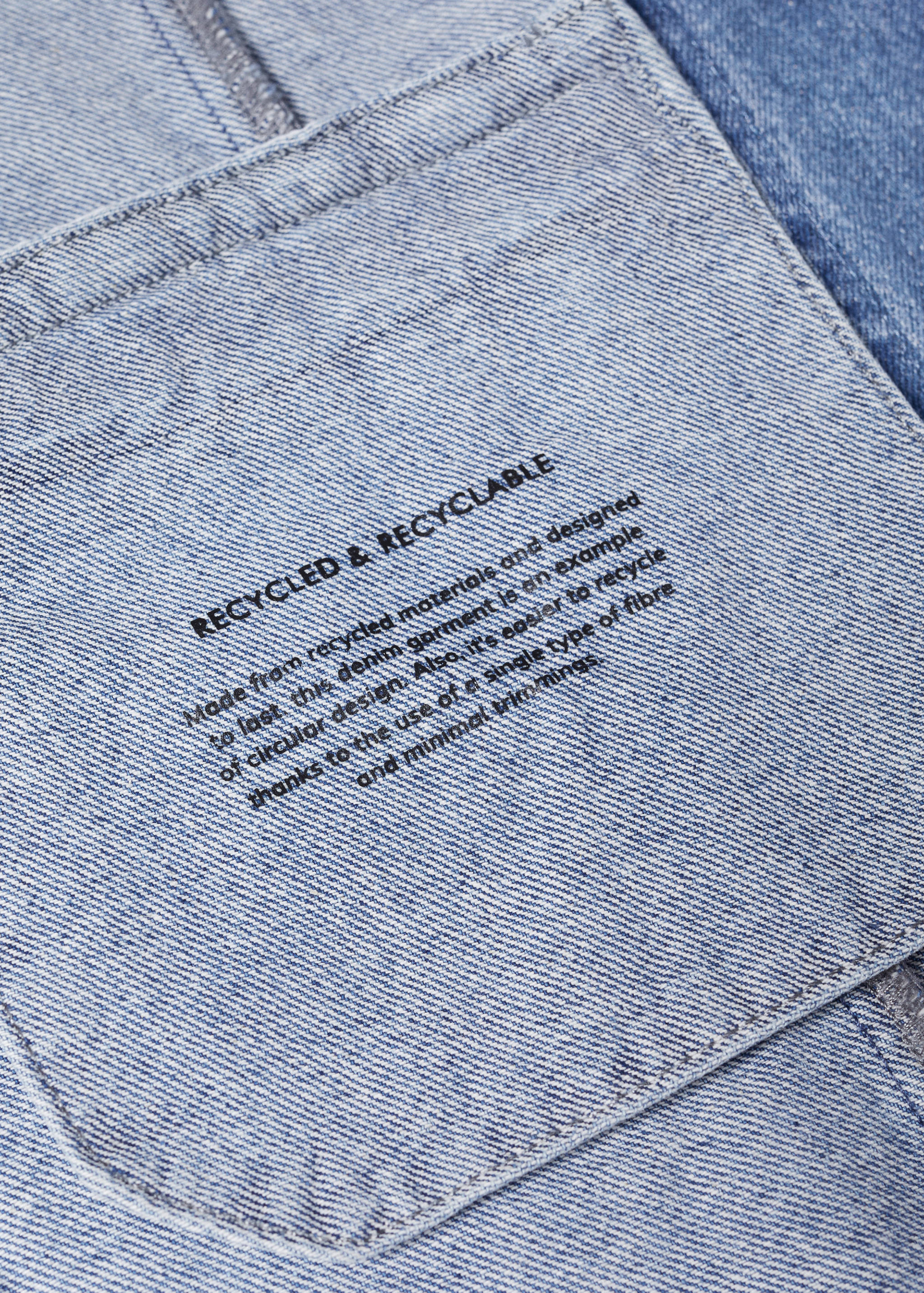 Denim jacket with pockets - Details of the article 0