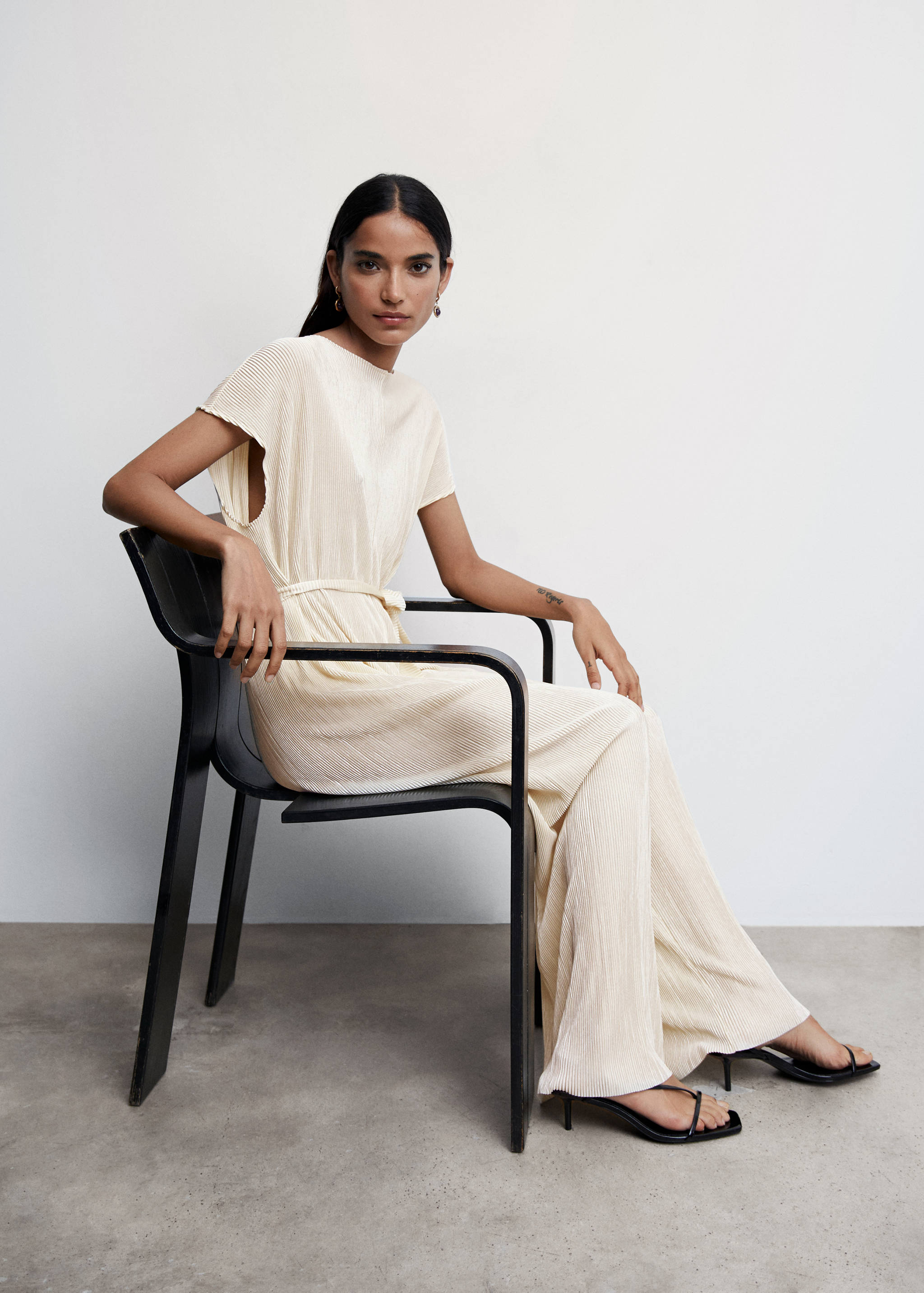 Combinaison plissée satinée - Détail de l'article 2