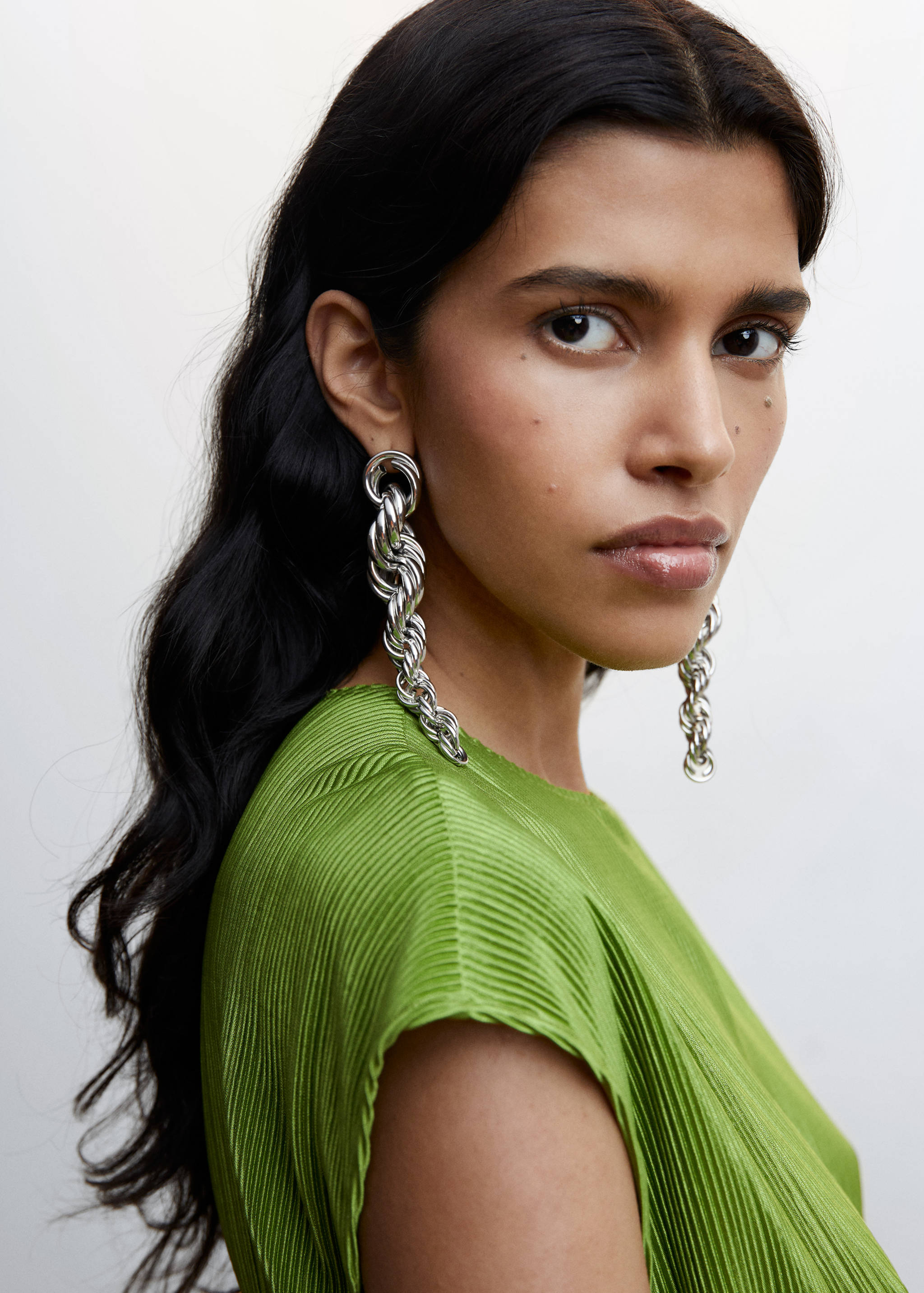 Combinaison plissée satinée - Détail de l'article 1