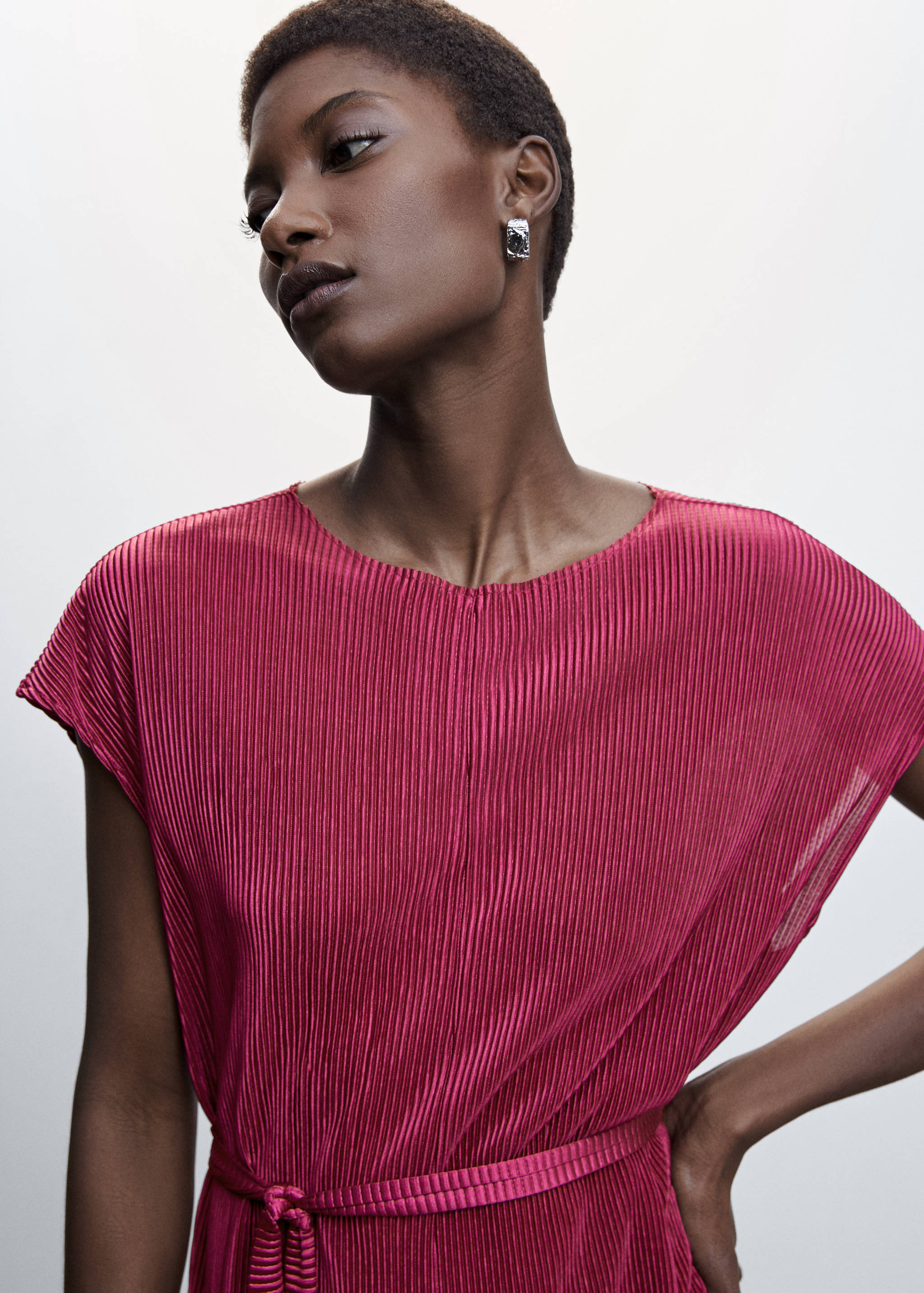 Combinaison plissée satinée - Détail de l'article 1