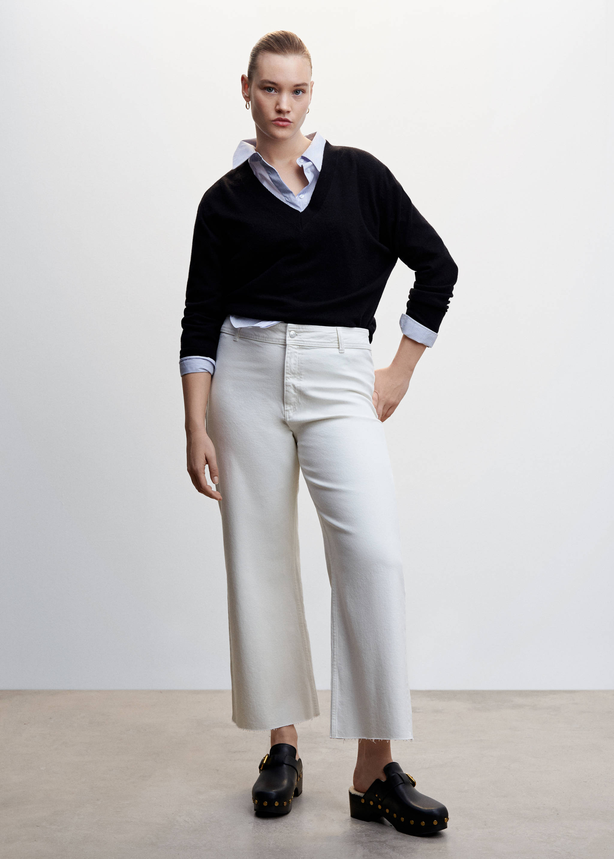 Jeans culotte high waist - Details of the article 3