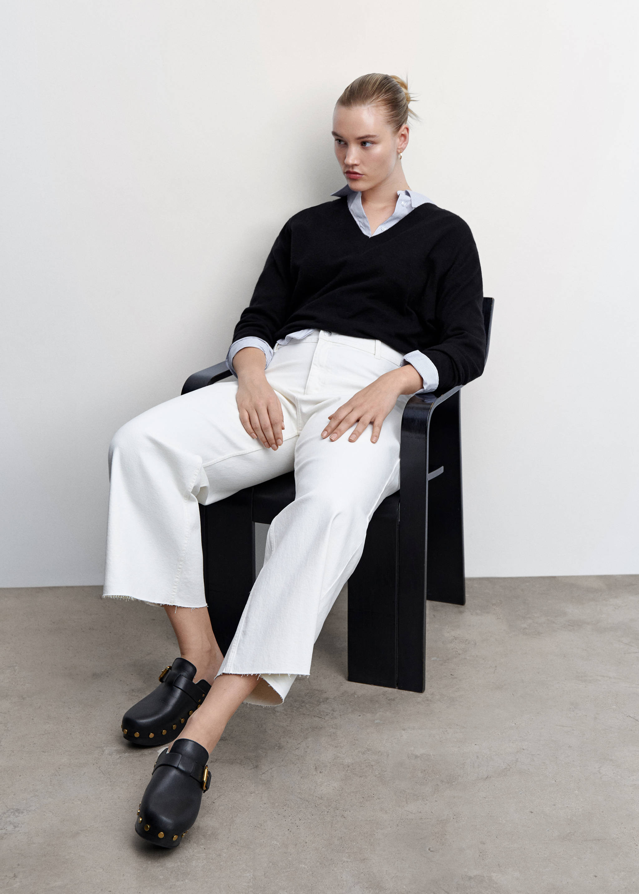 Jeans culotte high waist - Details of the article 4