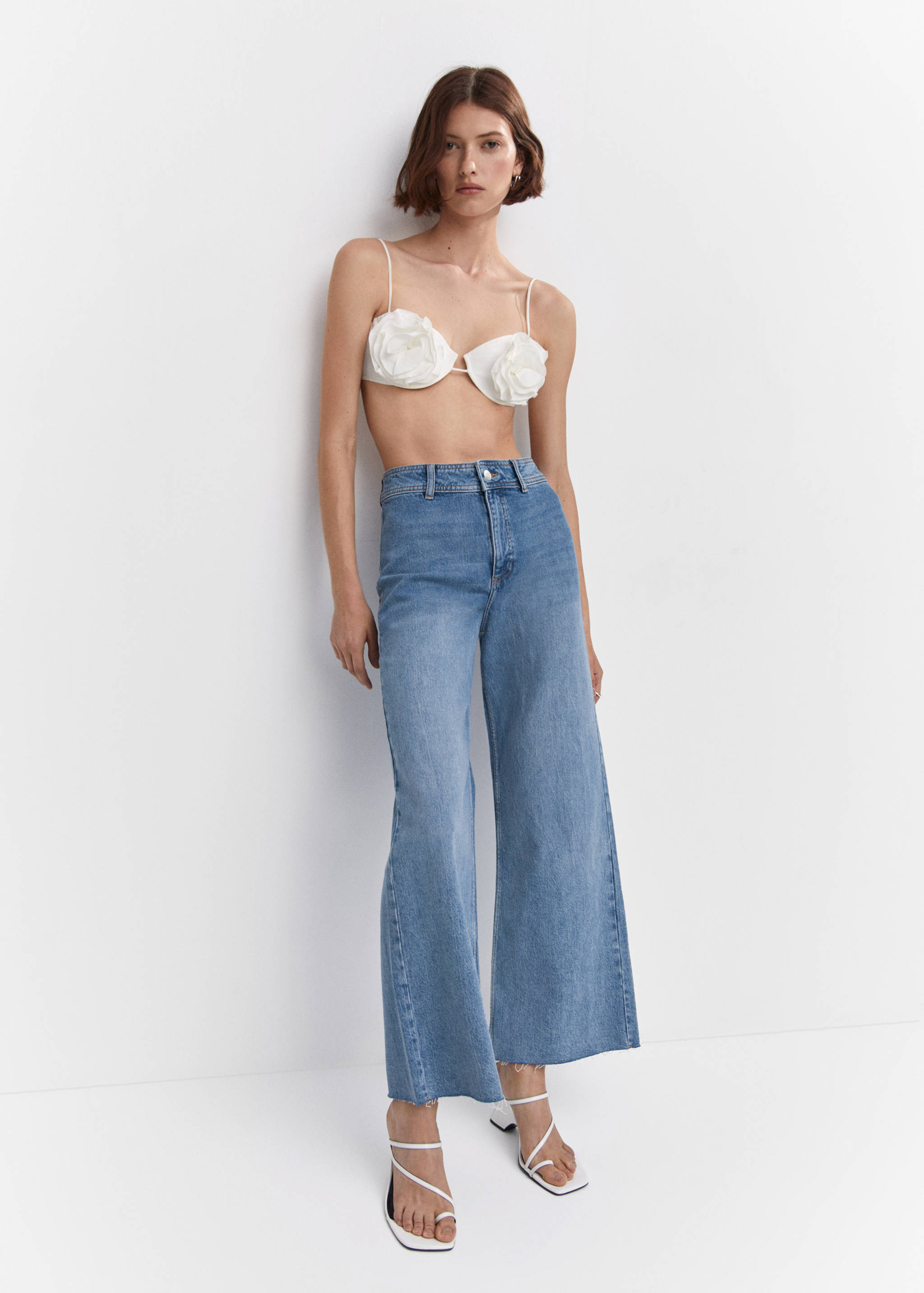 Jupe-culotte jean taille haute - Détail de l'article 2