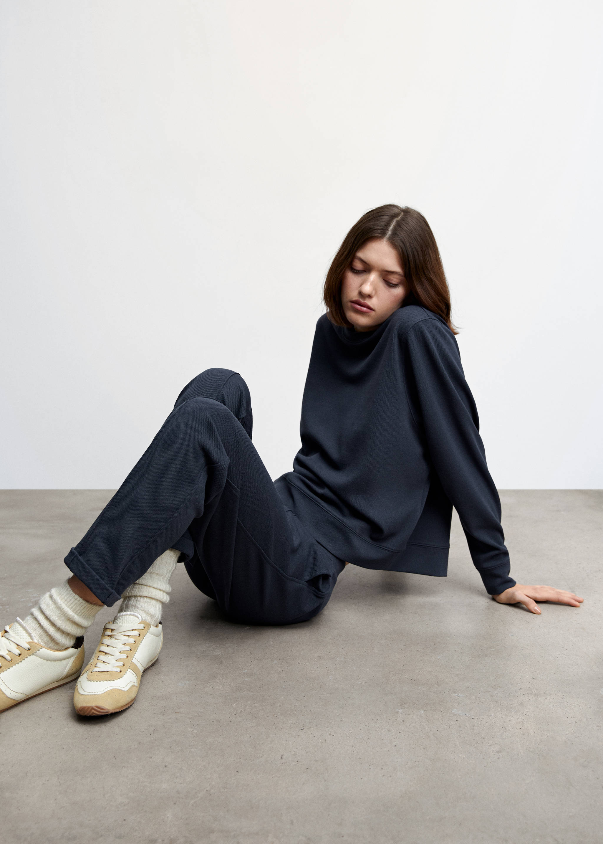 Pique jogger trousers - Details of the article 2