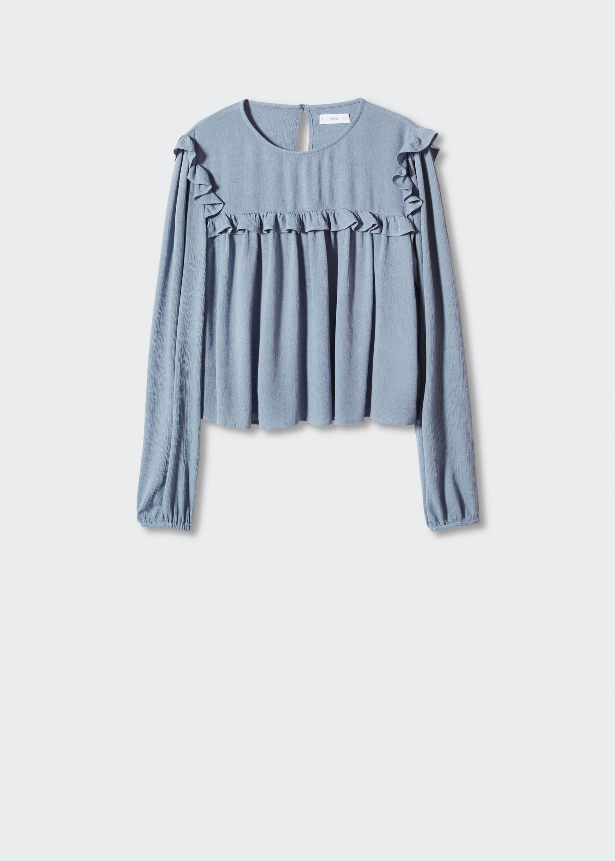 Blusa fluida volante - Artículo sin modelo