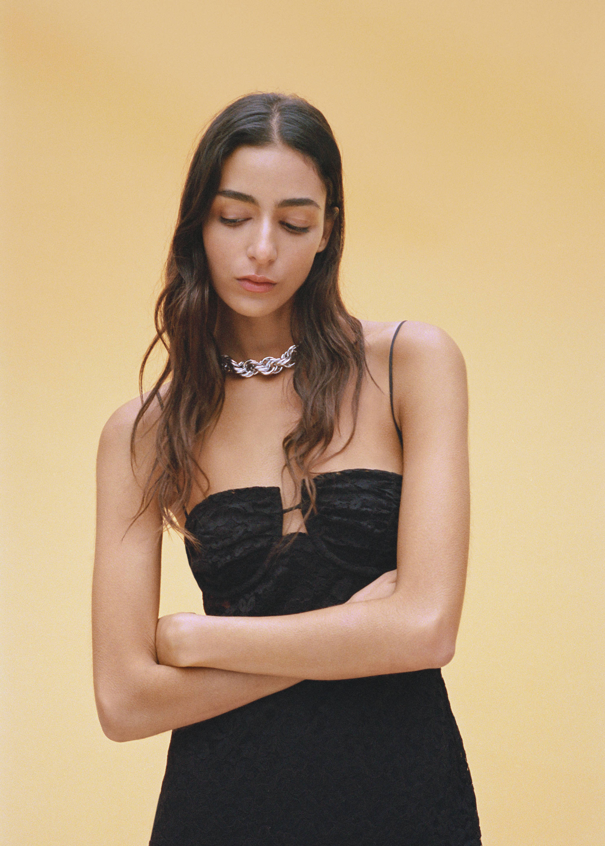 Lace midi dress - Details of the article 7