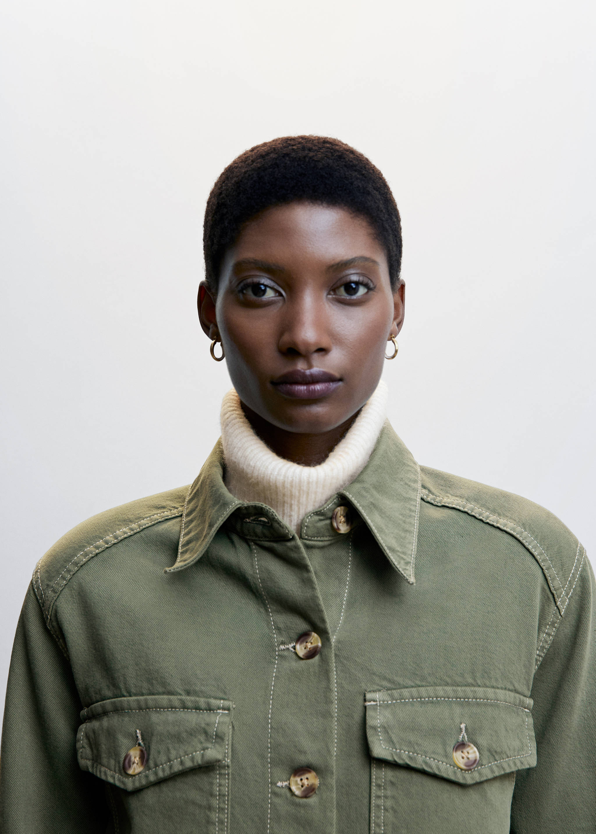 Sobrecamisa algodón bolsillos - Detalle del artículo 6