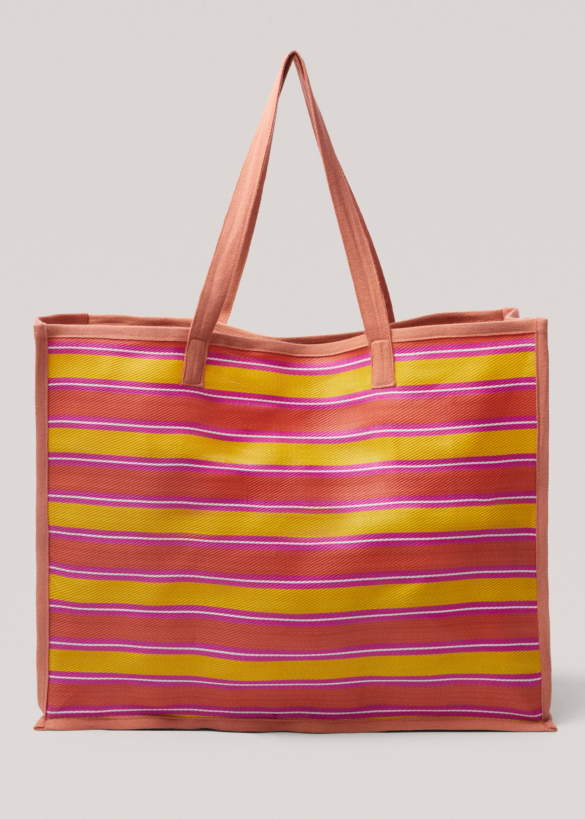 Striped waterproof totebag - Article without model