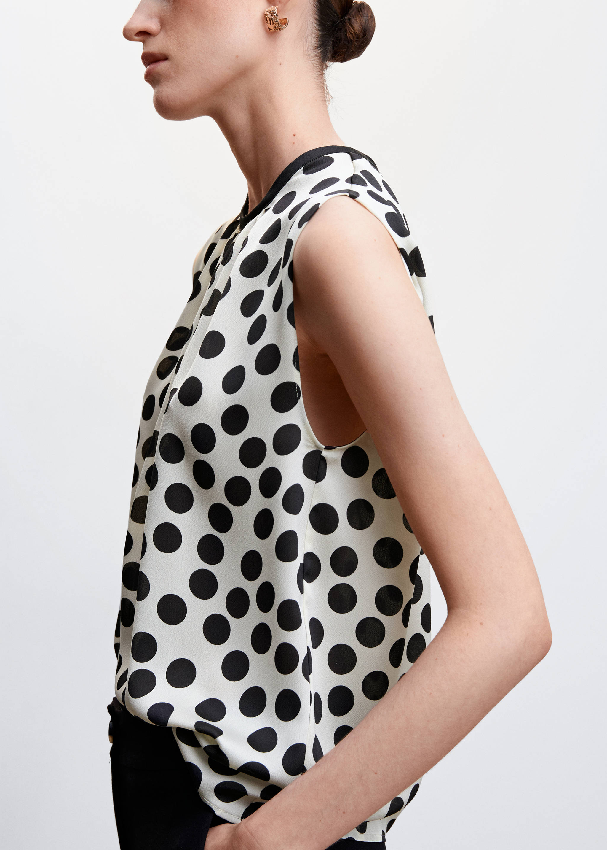 Blusa estampado lunares - Detalle del artículo 6