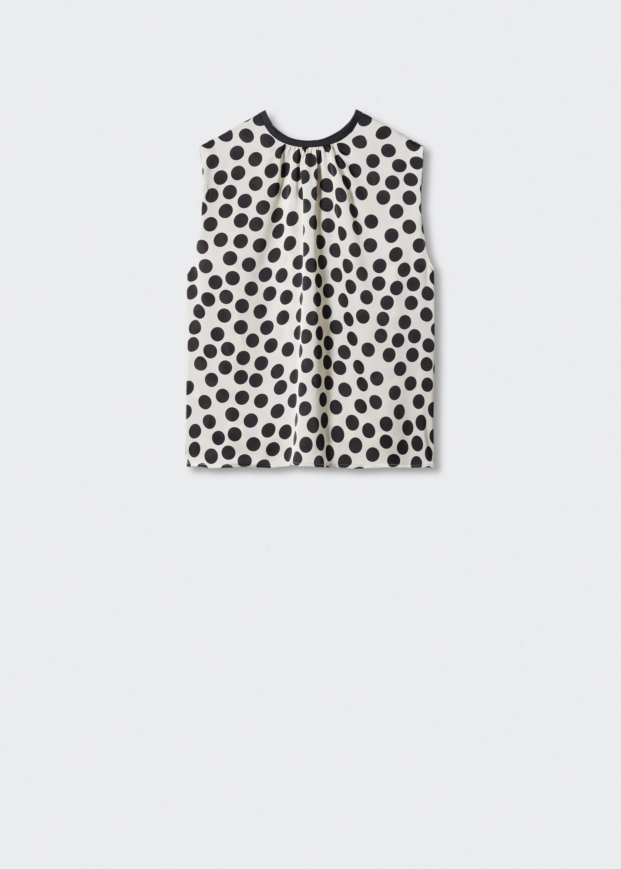 Blusa estampado lunares - Artículo sin modelo