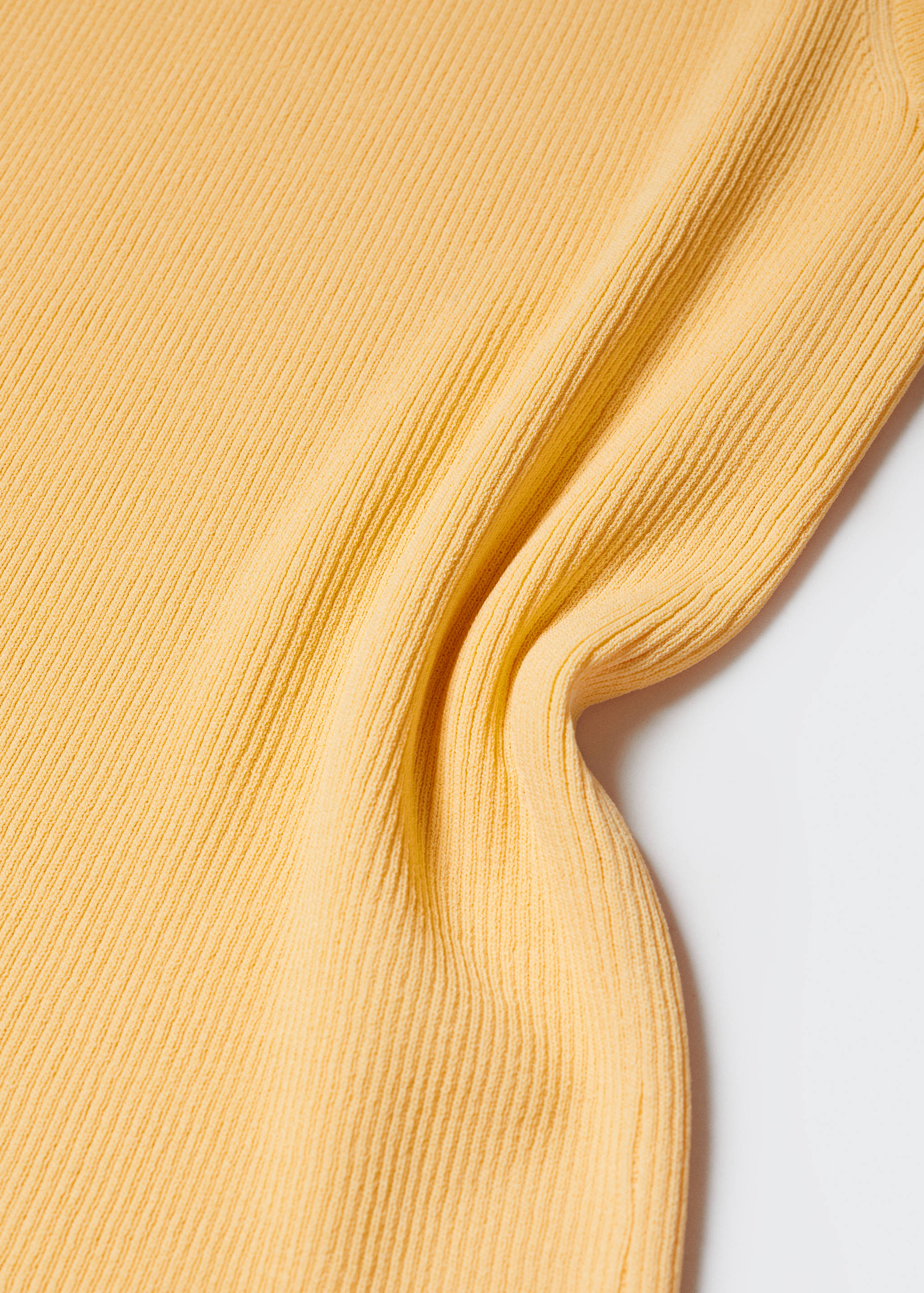 Knitted top with wide straps - Details of the article 8