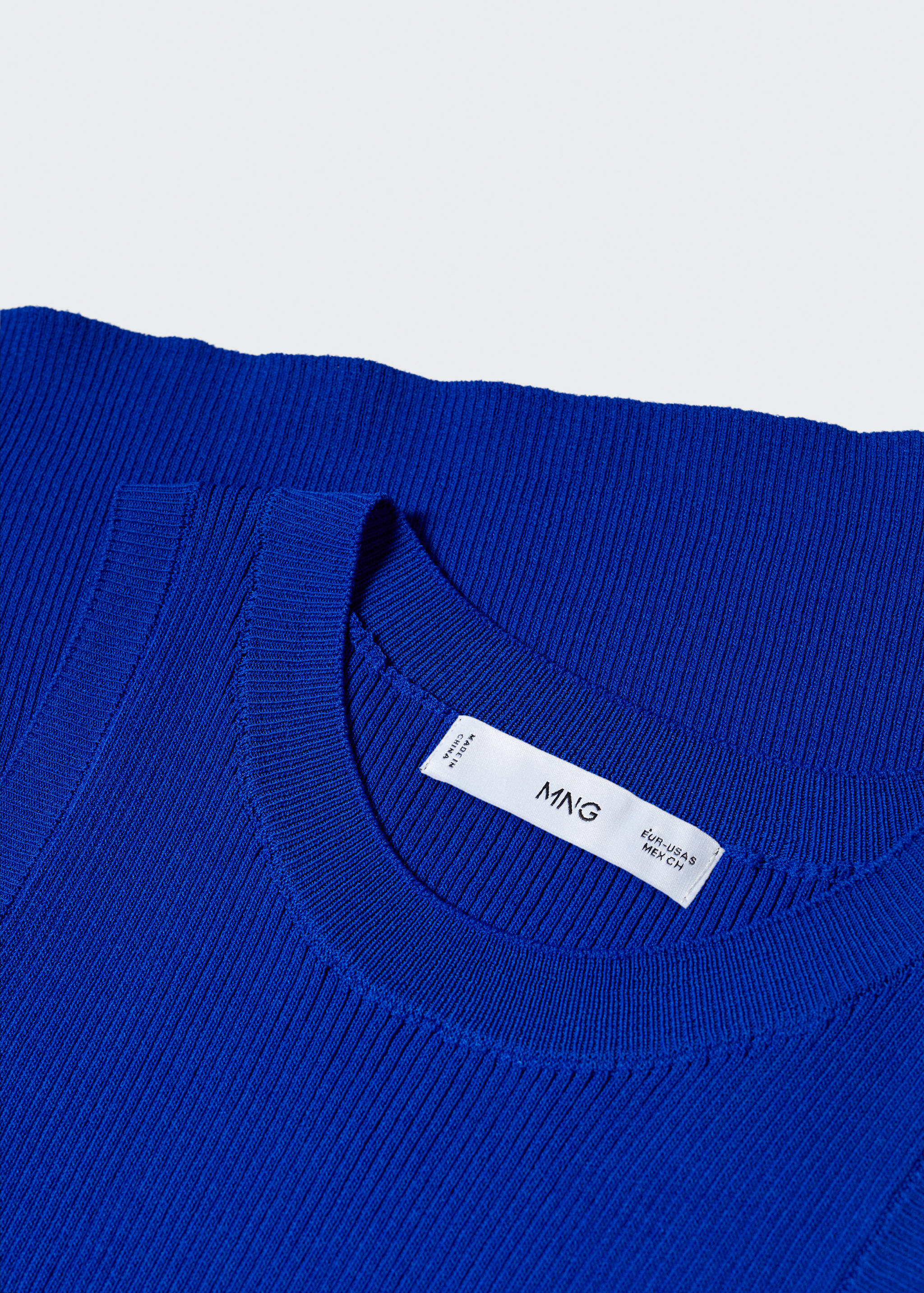 Knitted top with wide straps - Details of the article 8