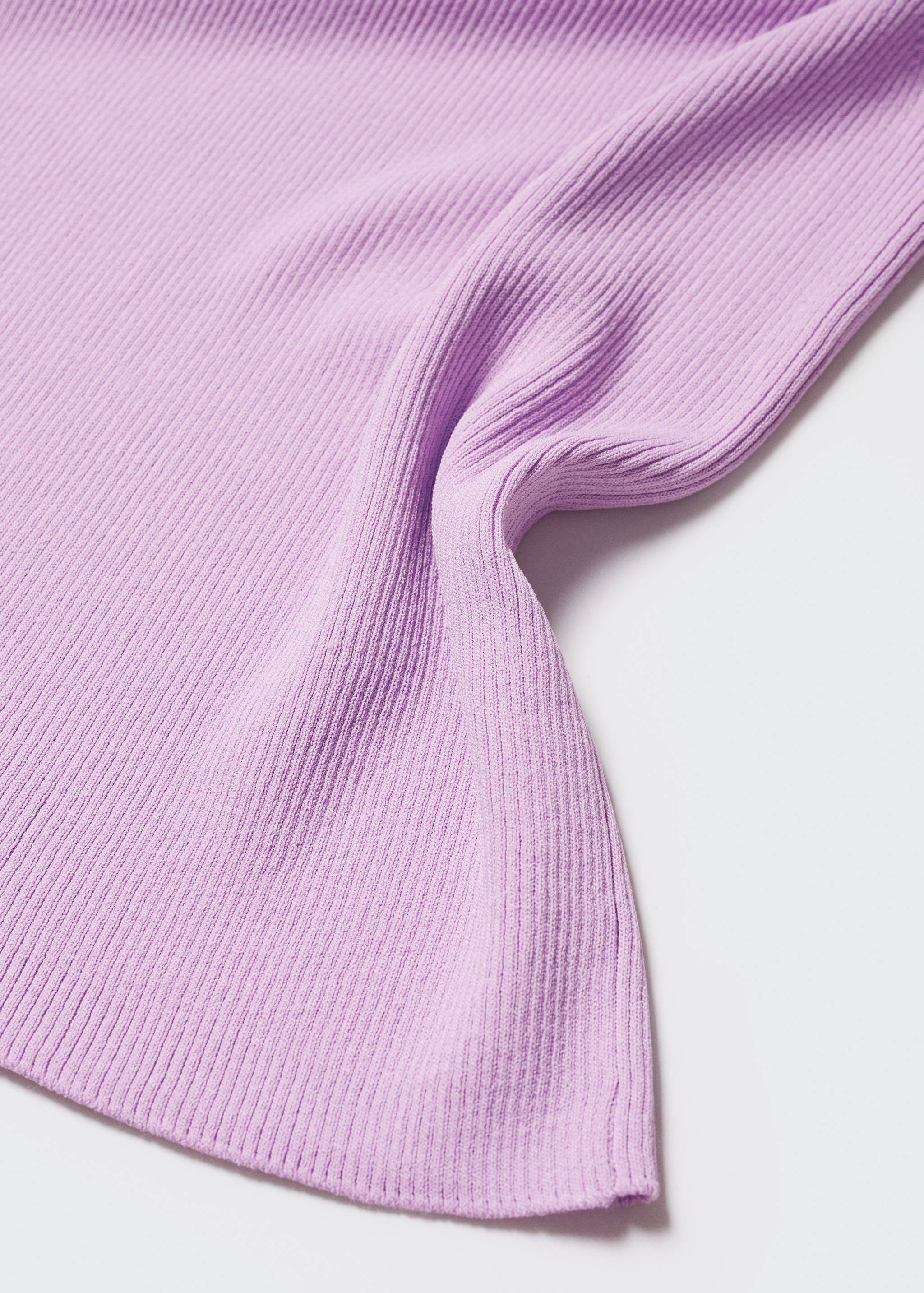 Knitted top with wide straps - Details of the article 8