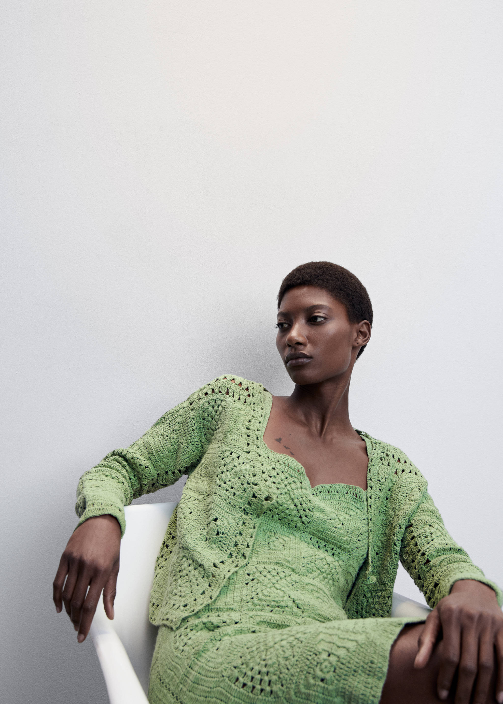 Crochet cardigan - Details of the article 2