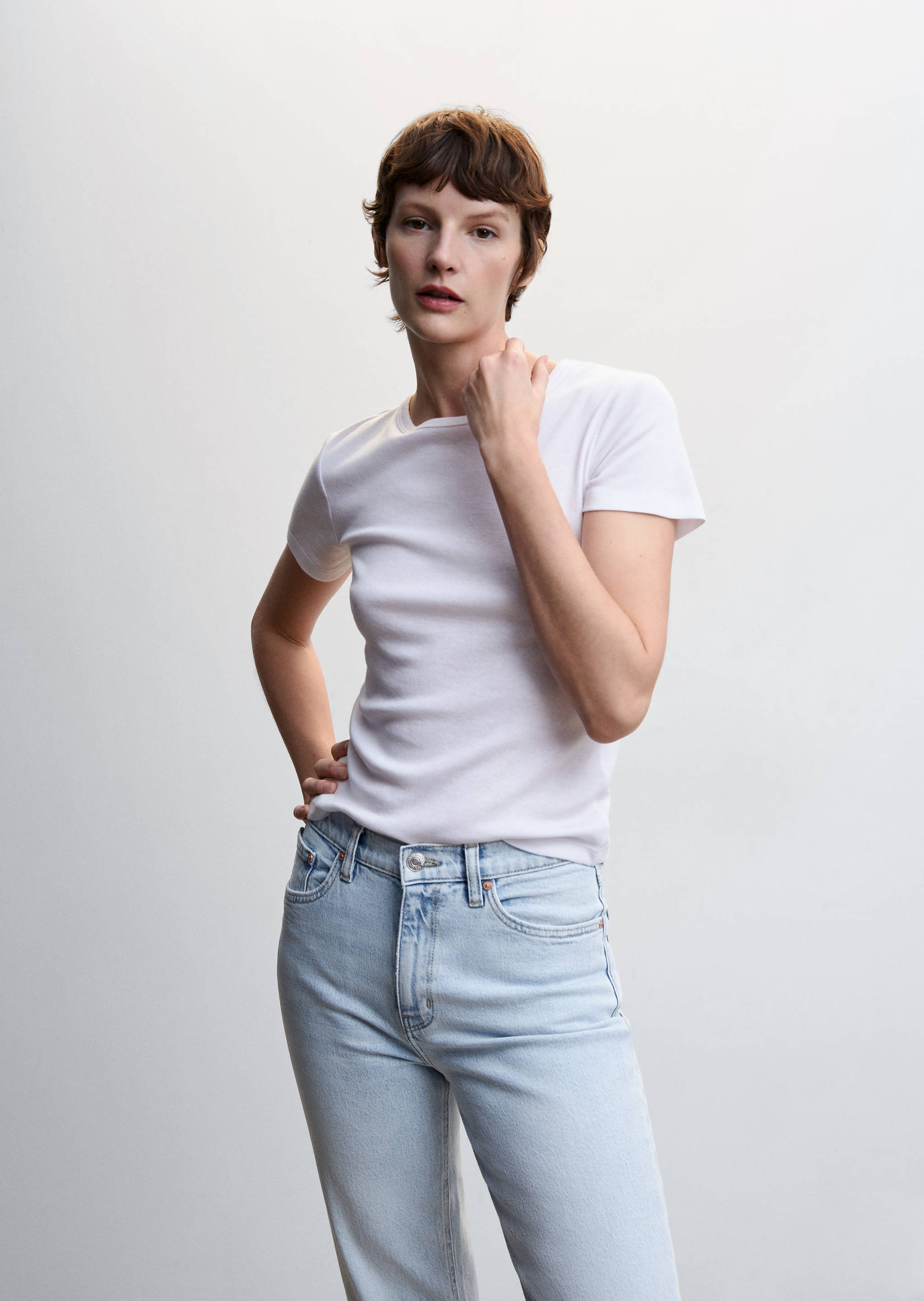 Jean mom confort taille haute - Détail de l'article 1