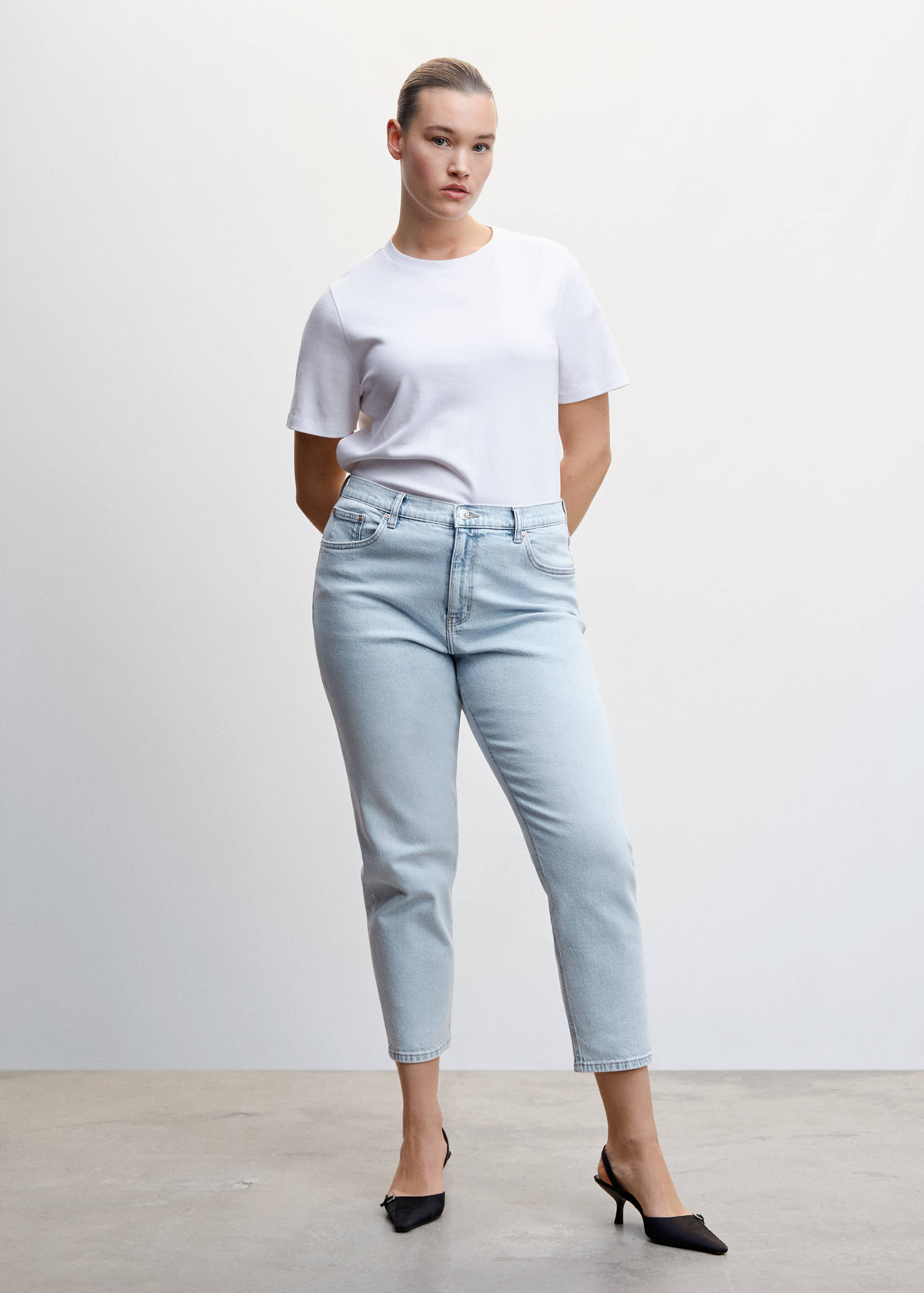 Jean mom confort taille haute - Détail de l'article 3