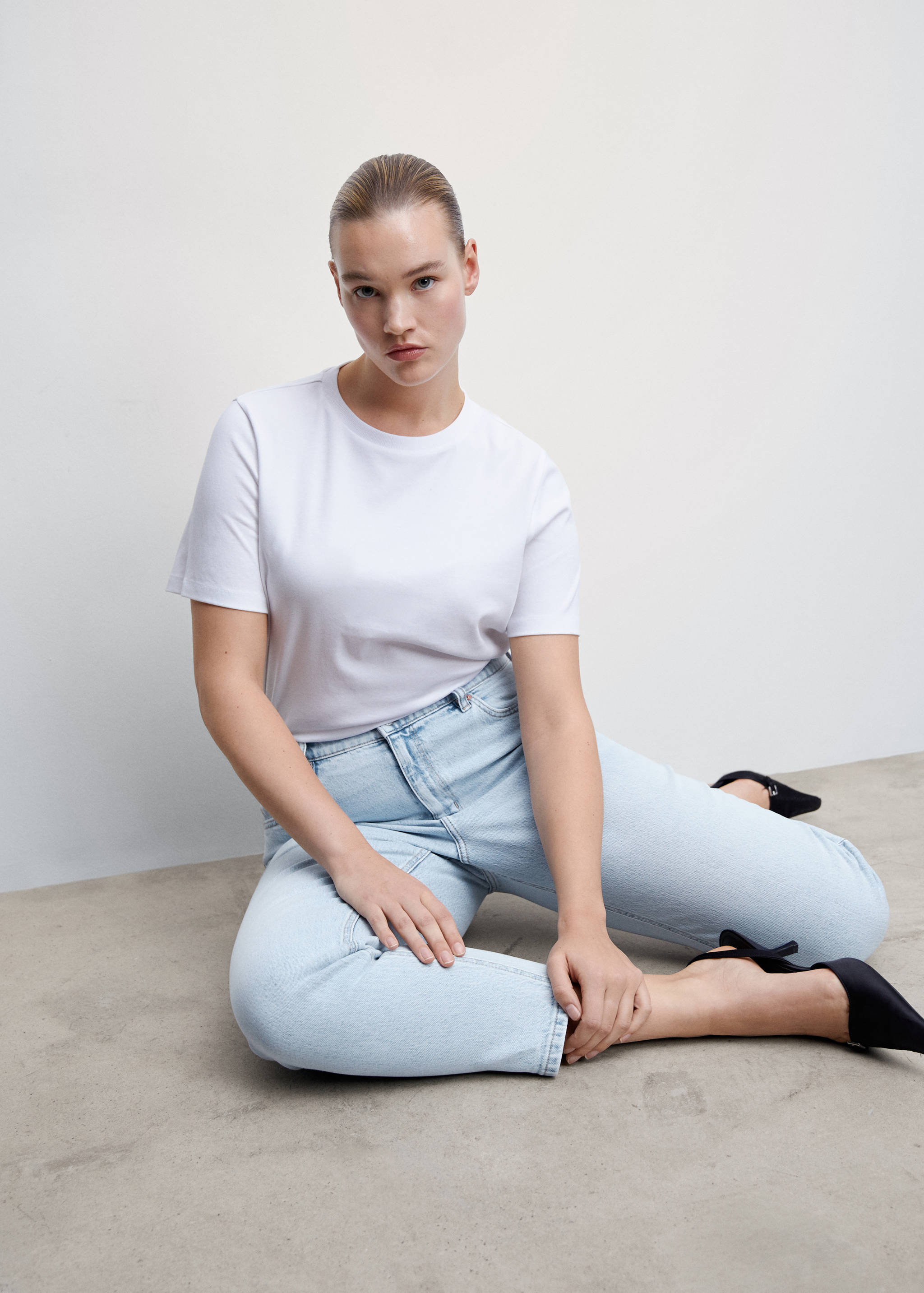 Jean mom confort taille haute - Détail de l'article 4