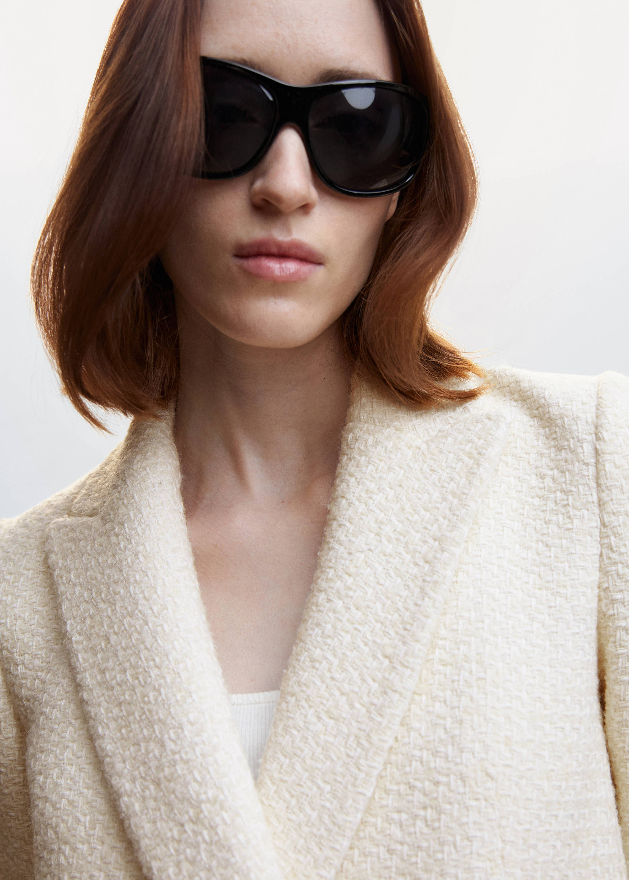 Buttons tweed blazer - Details of the article 1