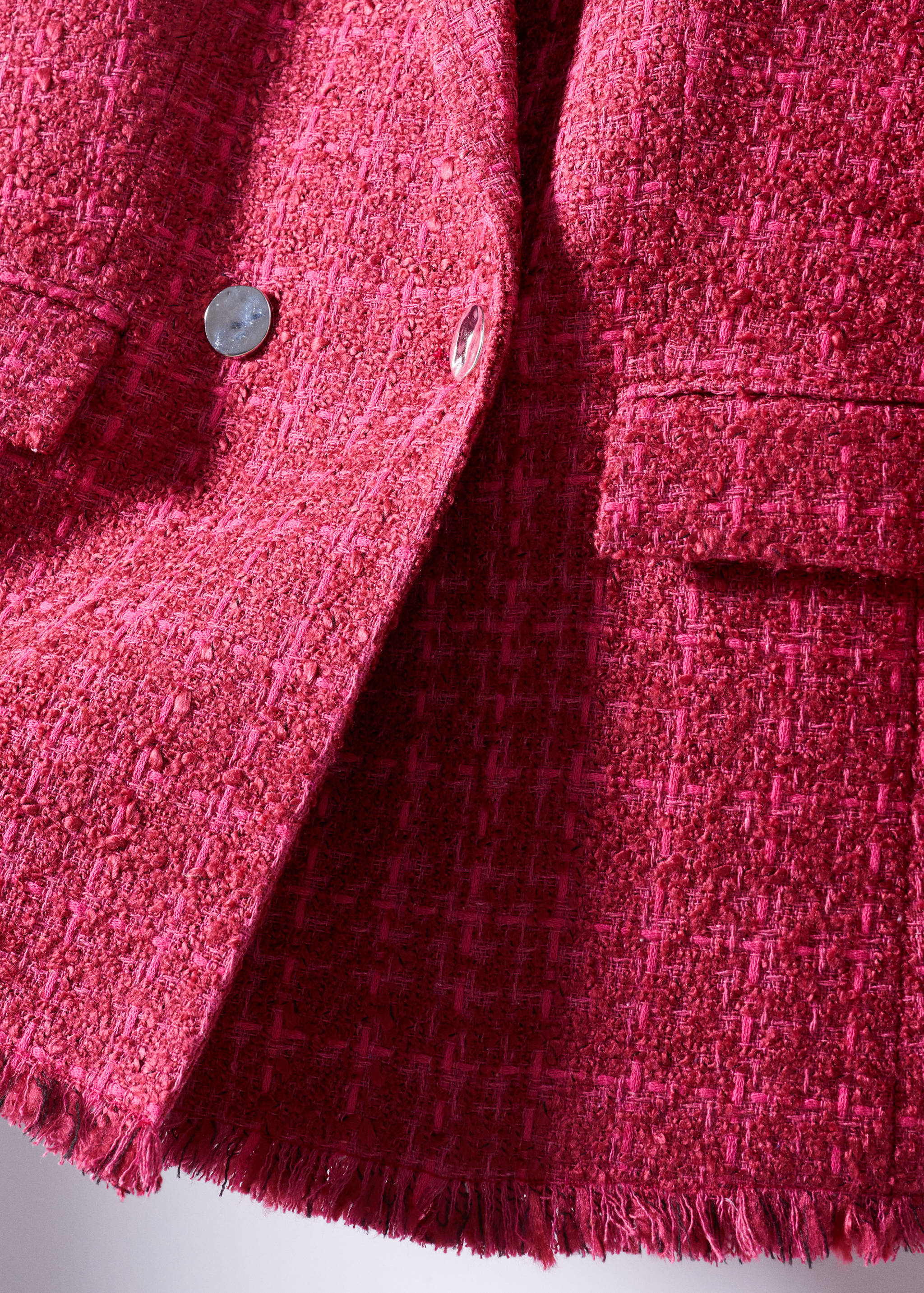 Buttons tweed blazer - Details of the article 8