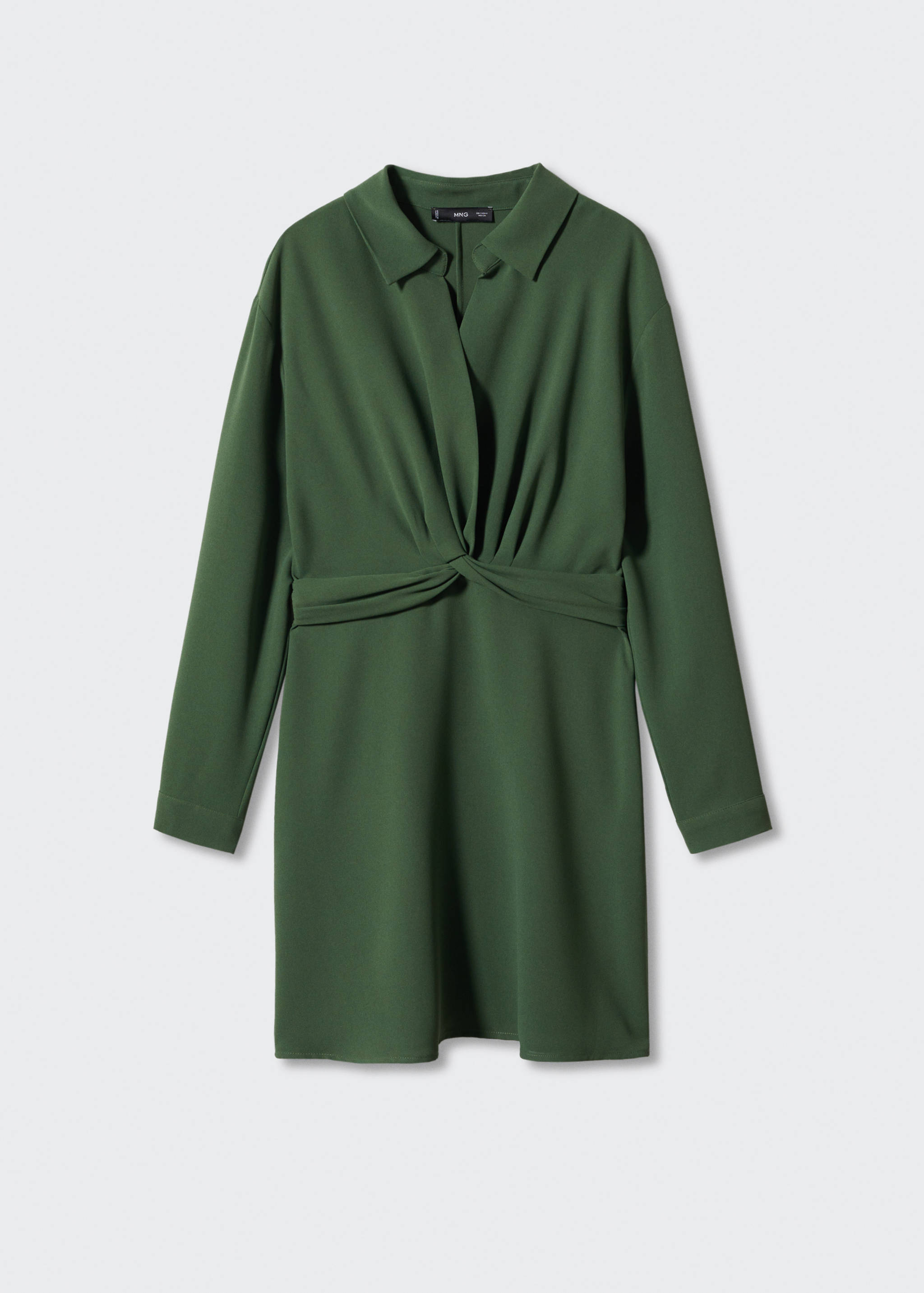 Knot detail shirt dress - Article without model