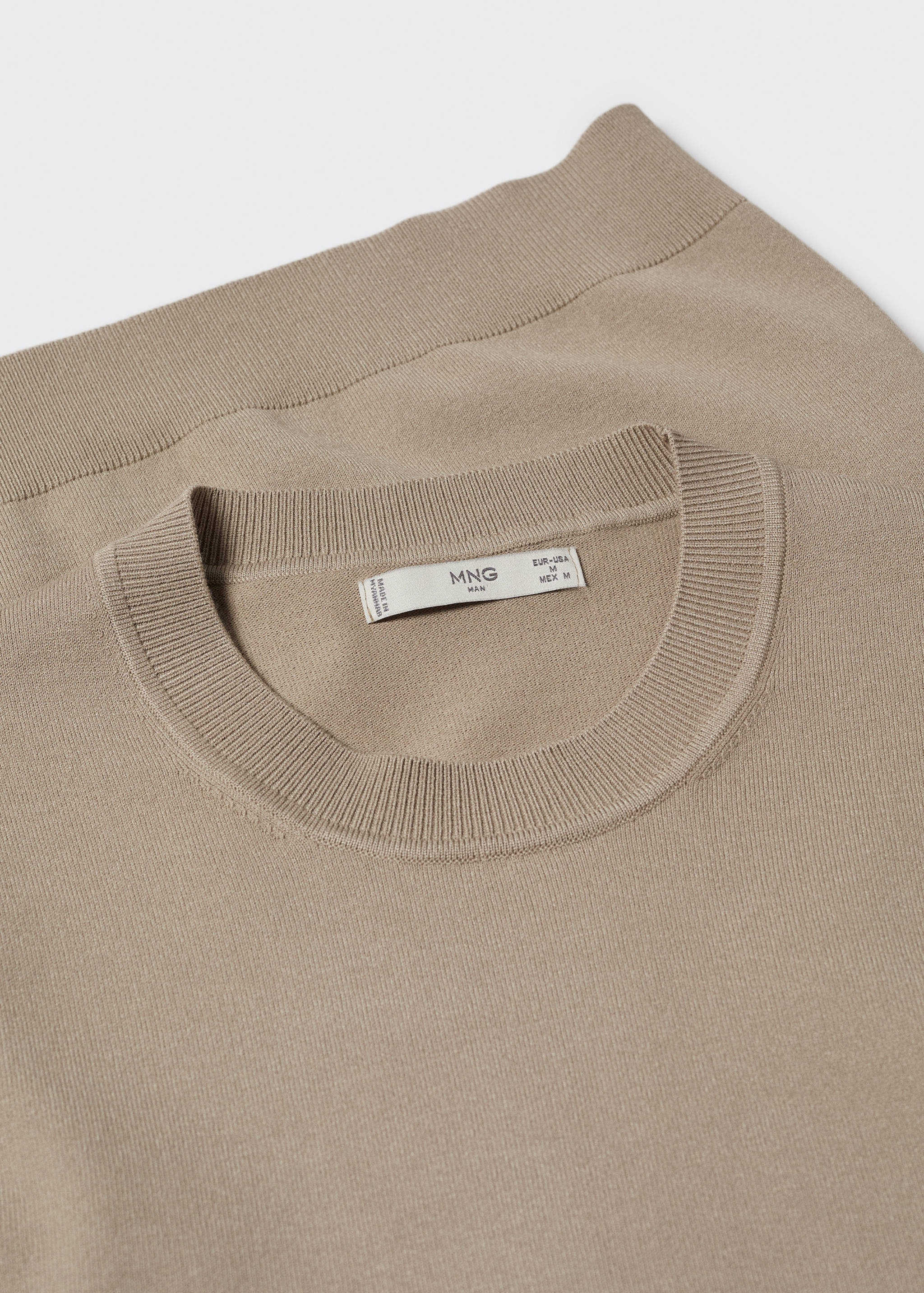 Fine-knit T-shirt - Details of the article 8