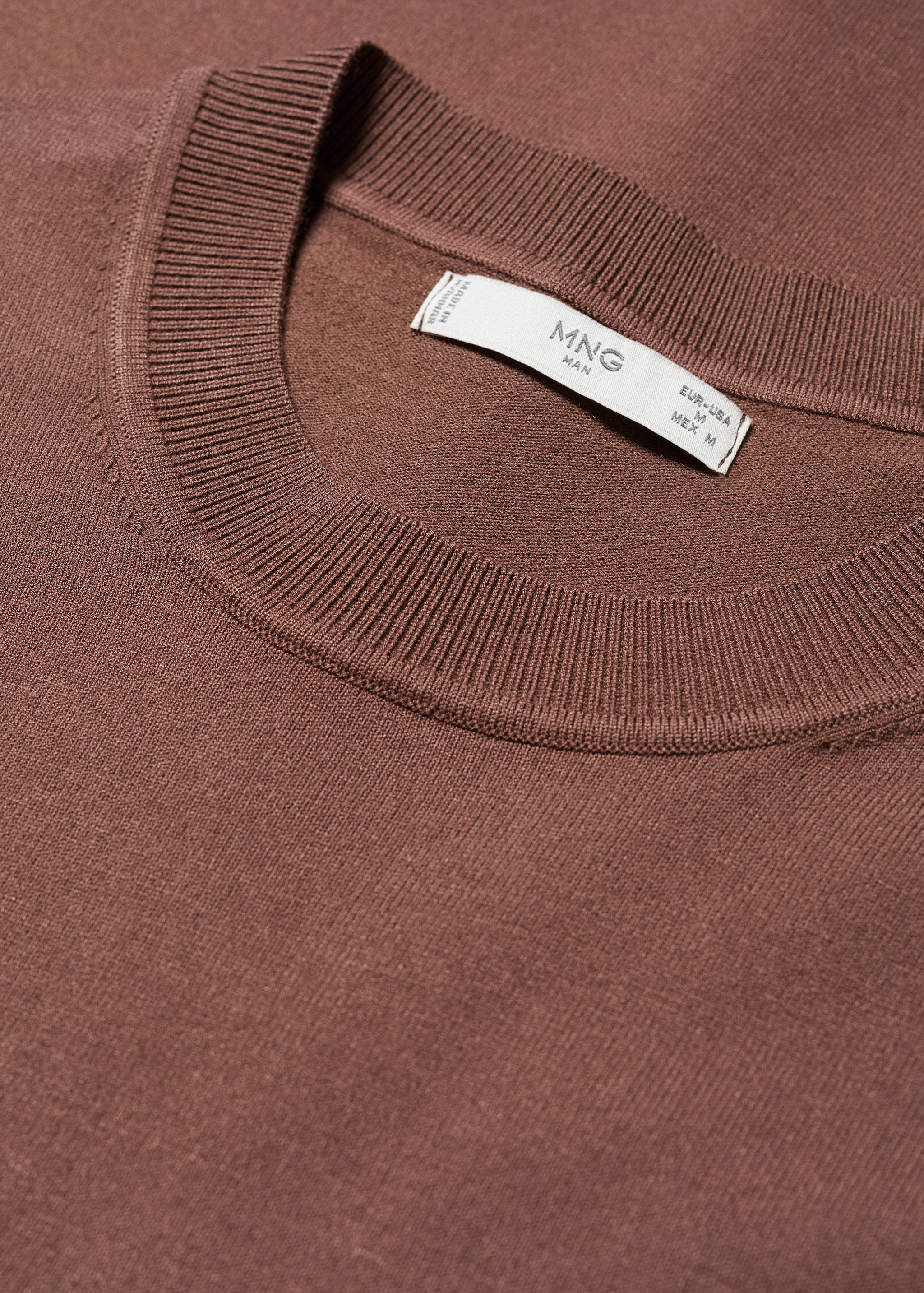 Fine-knit T-shirt - Details of the article 8