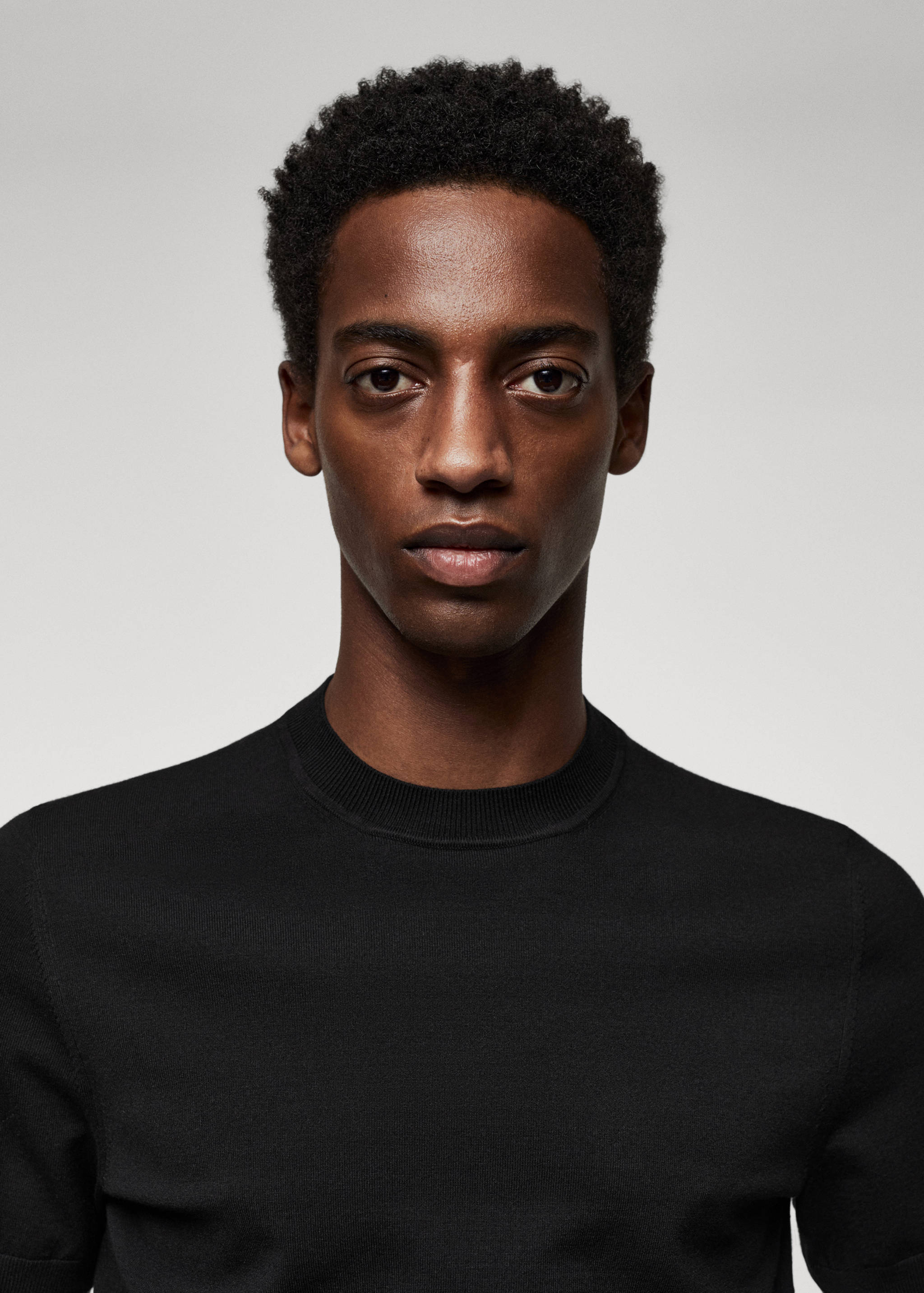 Fine-knit T-shirt - Details of the article 1