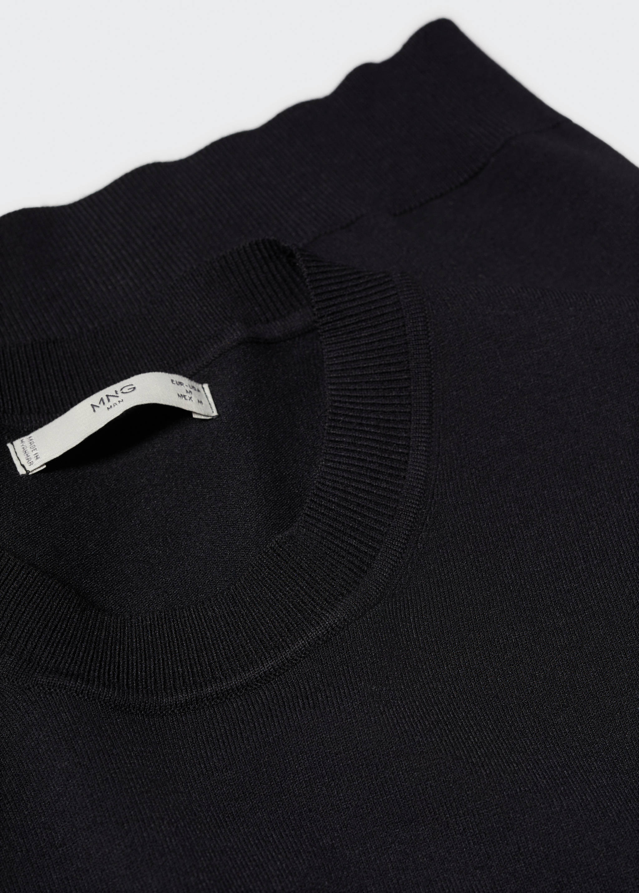 Fine-knit T-shirt - Details of the article 8