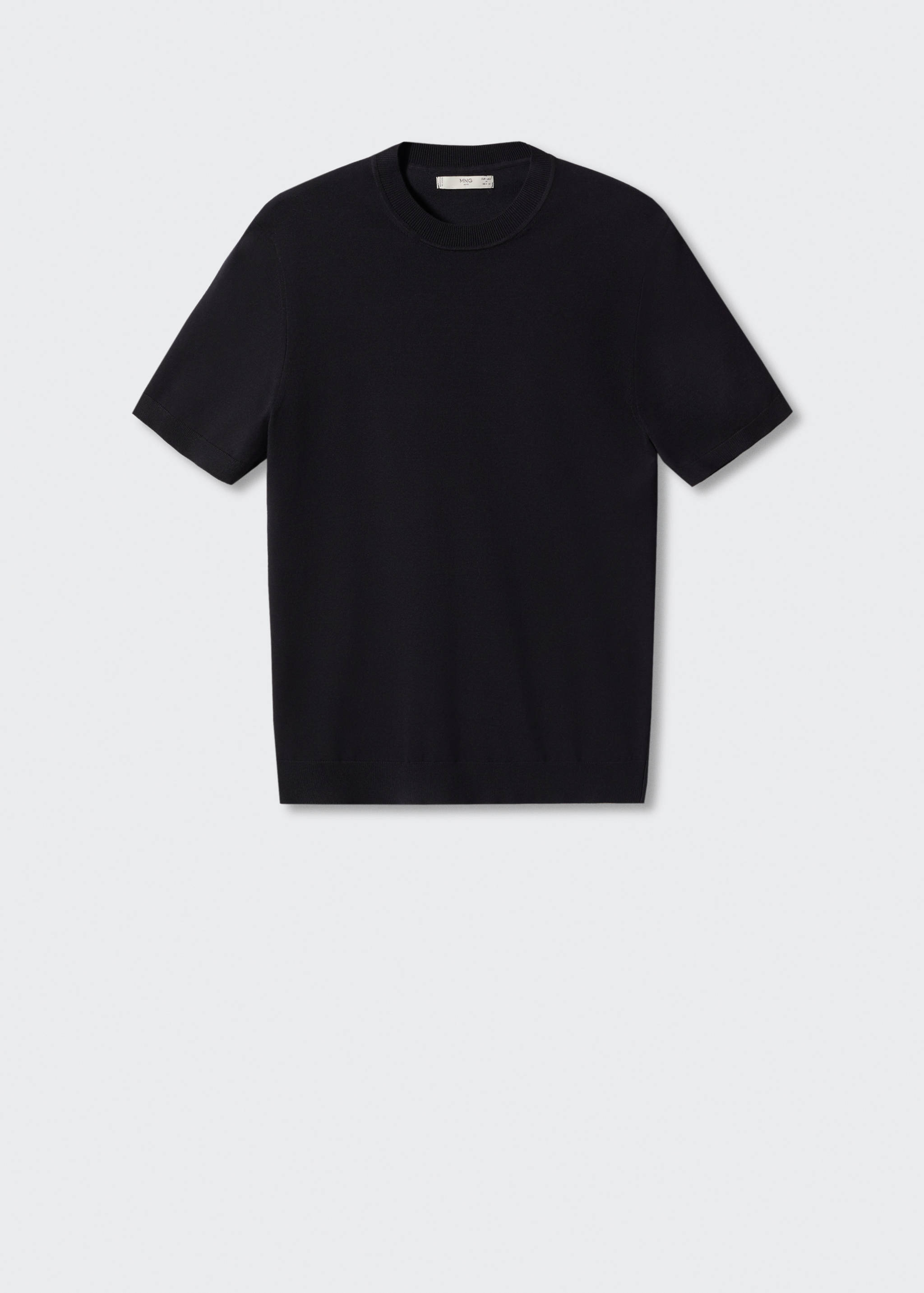 Fine-knit T-shirt - Article without model