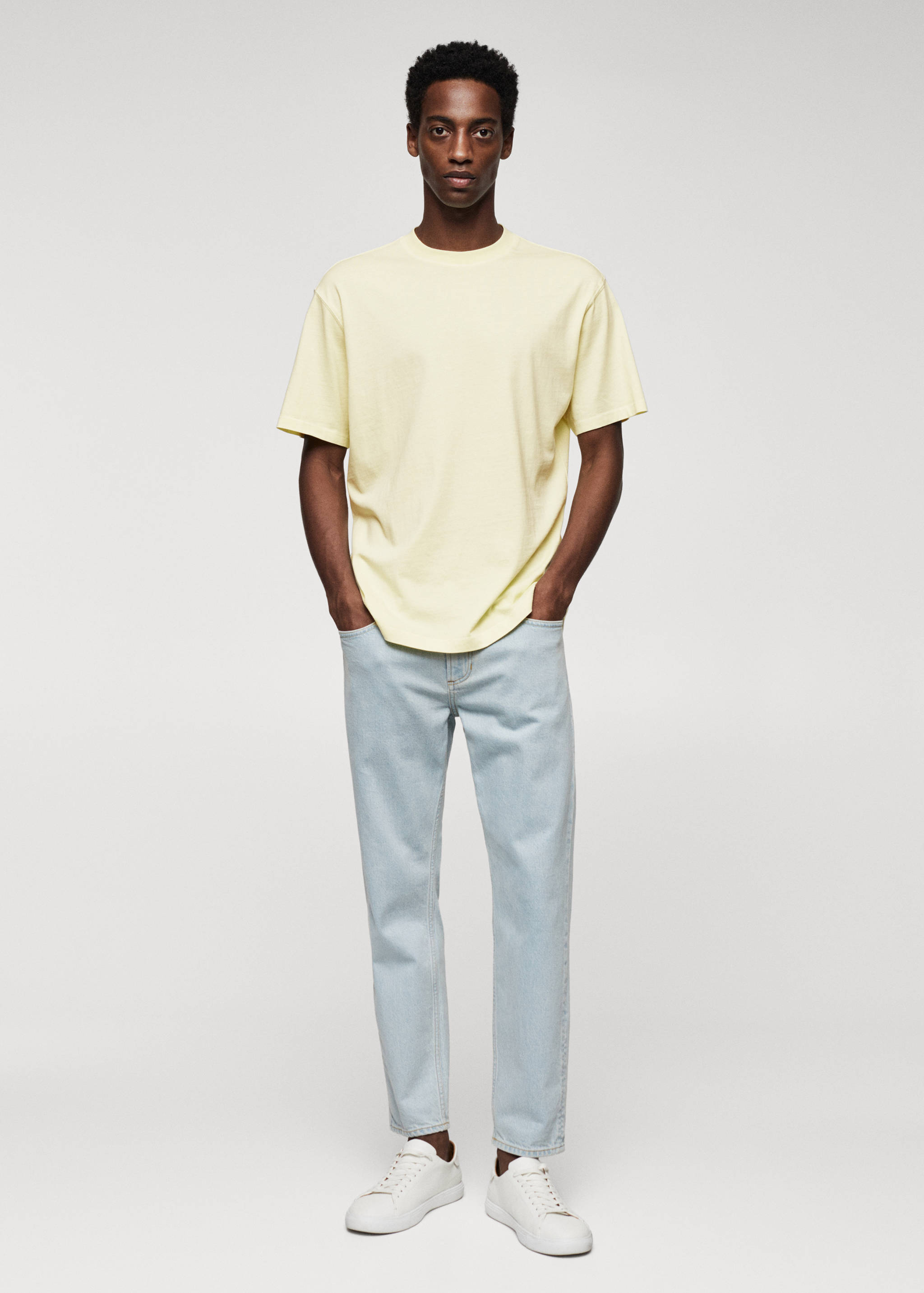 Футболка 100% хлопок relaxed fit - Общий план