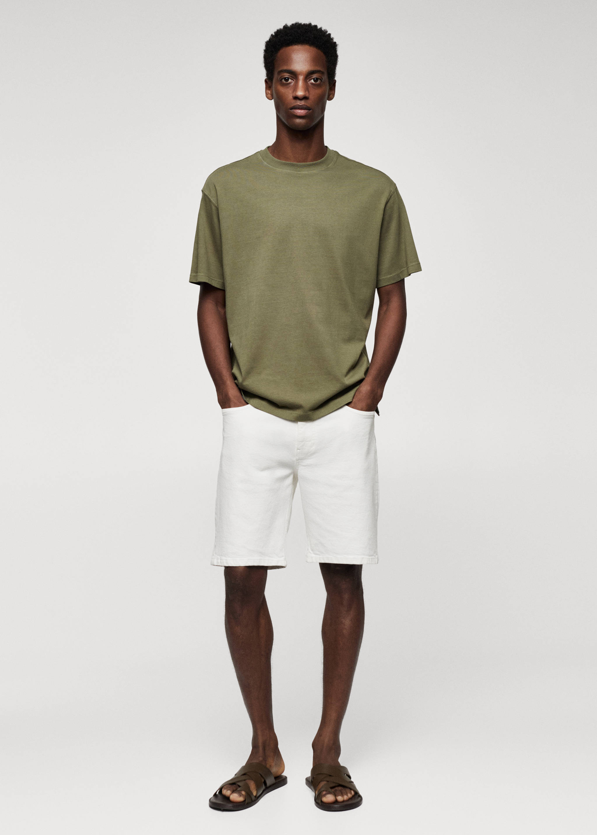 Футболка 100% хлопок relaxed fit - Общий план